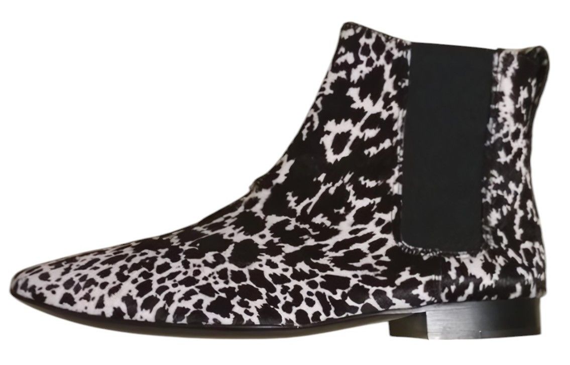 Burberry Prorsum PONY HAIR CHELSEA BOOTS Size US 7.5 / IT 37.5 - 1 Thumbnail