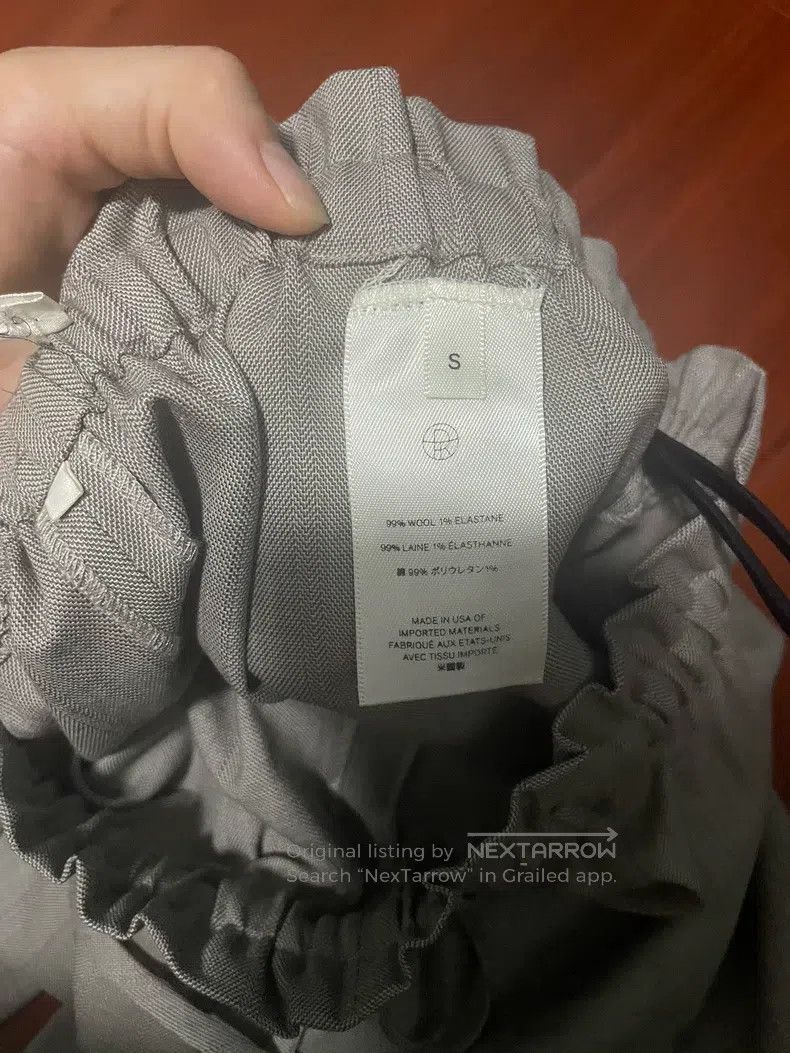 The Row The Row size S Wool straight-leg trousers Size 22" - 3 Thumbnail