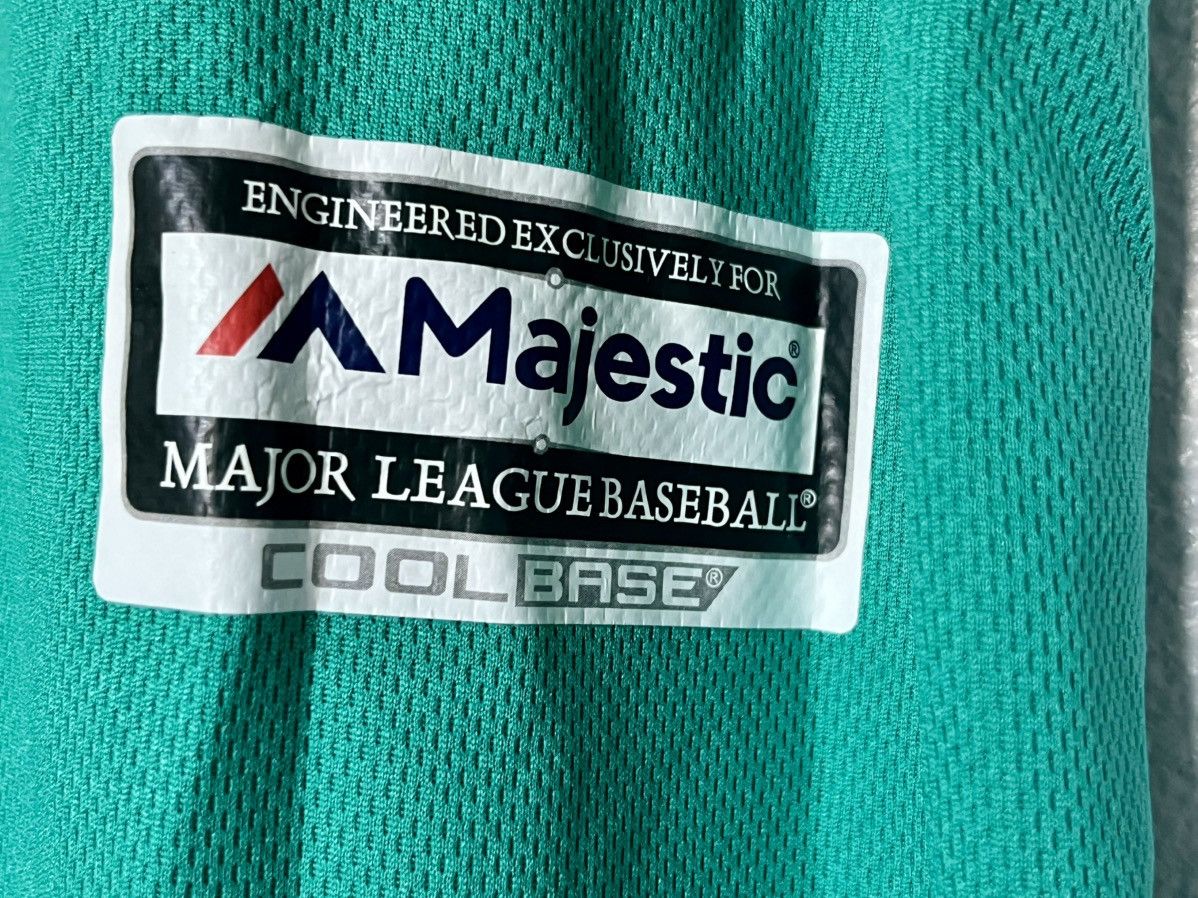 Majestic KEN GRIFFEY Jr. MAJESTIC SEATTLE MARINERS Authentic JERSEY Size US XXL / EU 58 / 5 - 2 Thumbnail