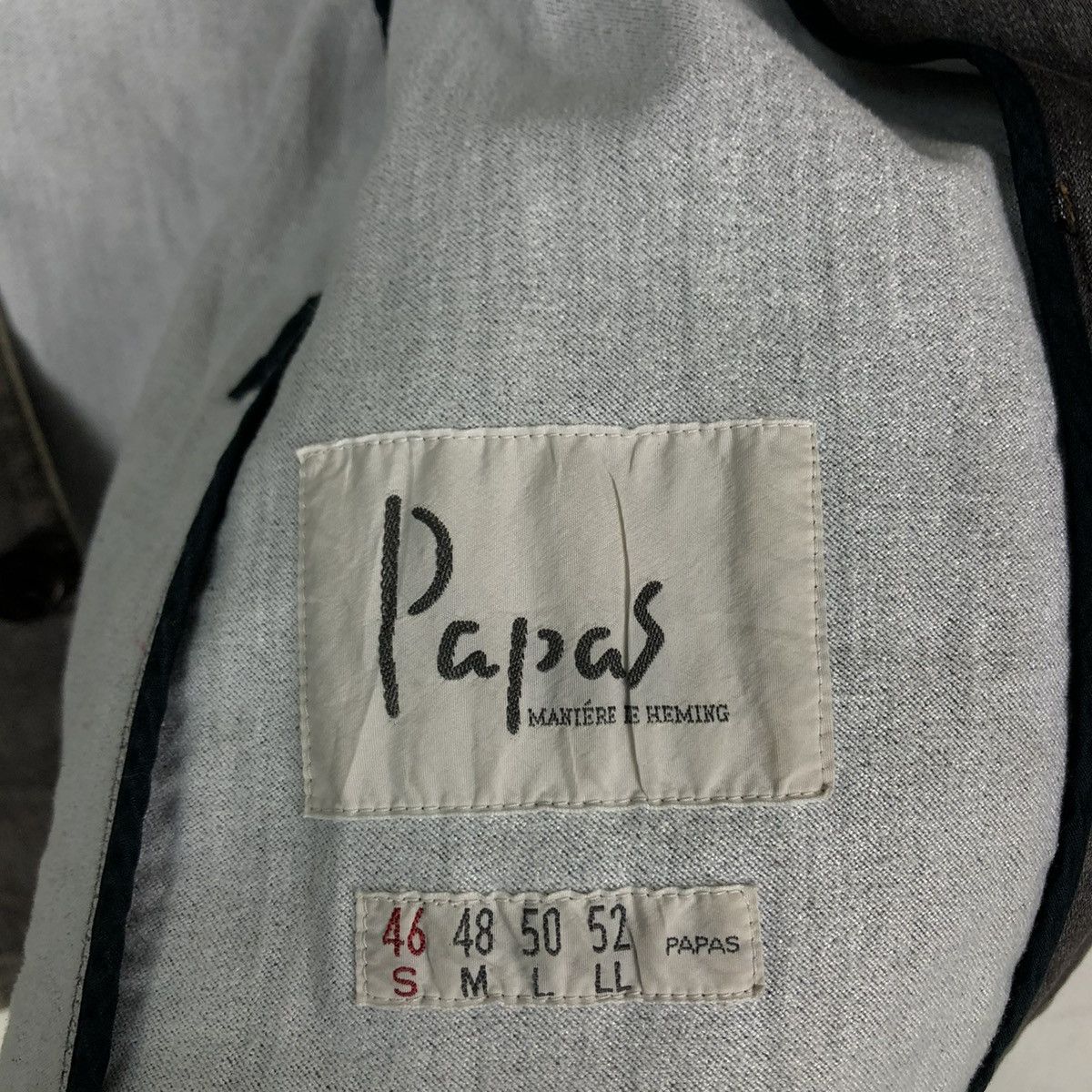 Japanese Brand 🔥Vintage Chore Jacket Double Breast Papas Size US S / EU 44-46 / 1 - 16 Thumbnail