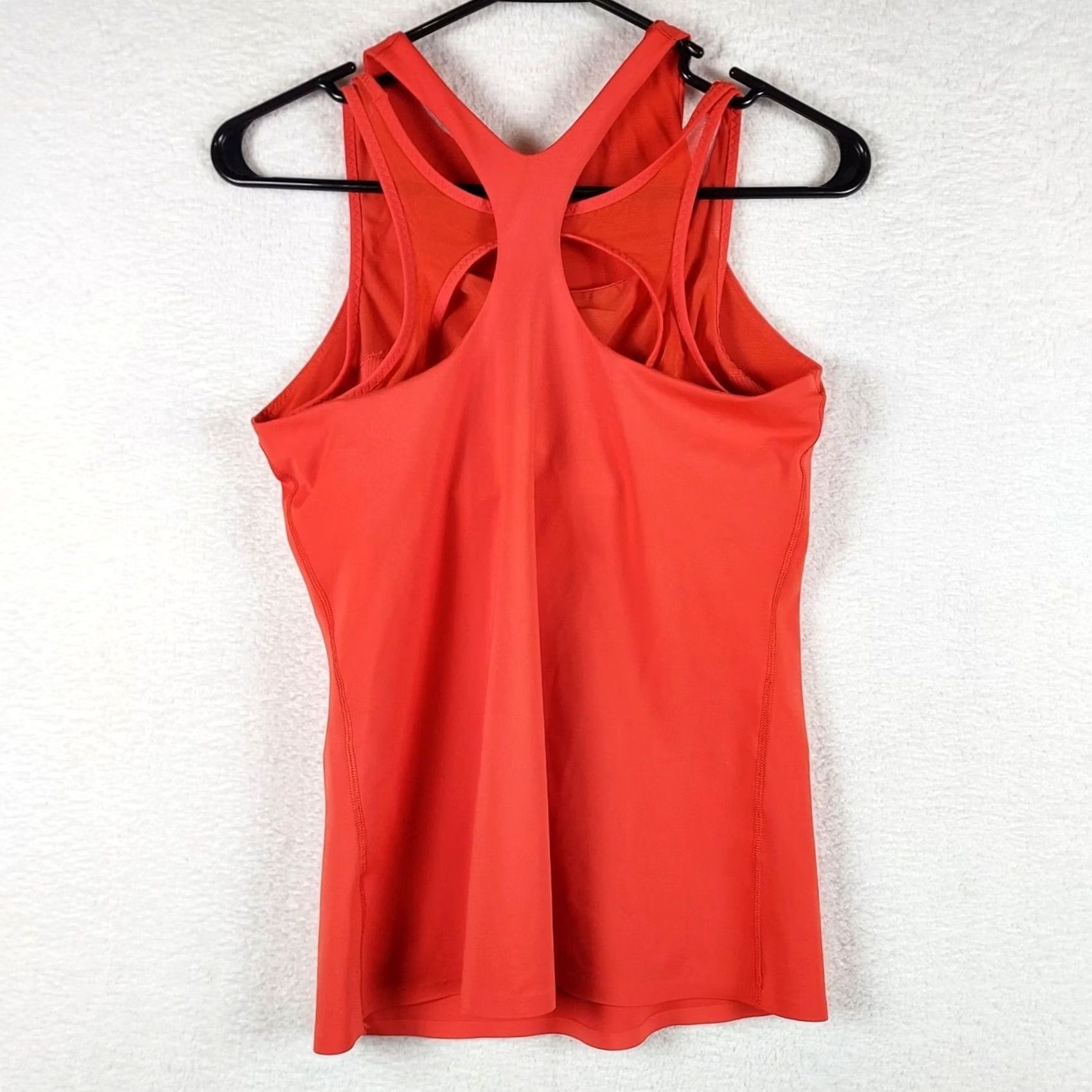 Athleta Athleta Tank Top Women XS Red Racerback Built-In Bra Pullover Athletic Shirt Sleeveless Workout Top Fitted Lightweight Breathable Gym Yoga Running Size XS / US 0-2 / IT 36-38 - 2 Thumbnail