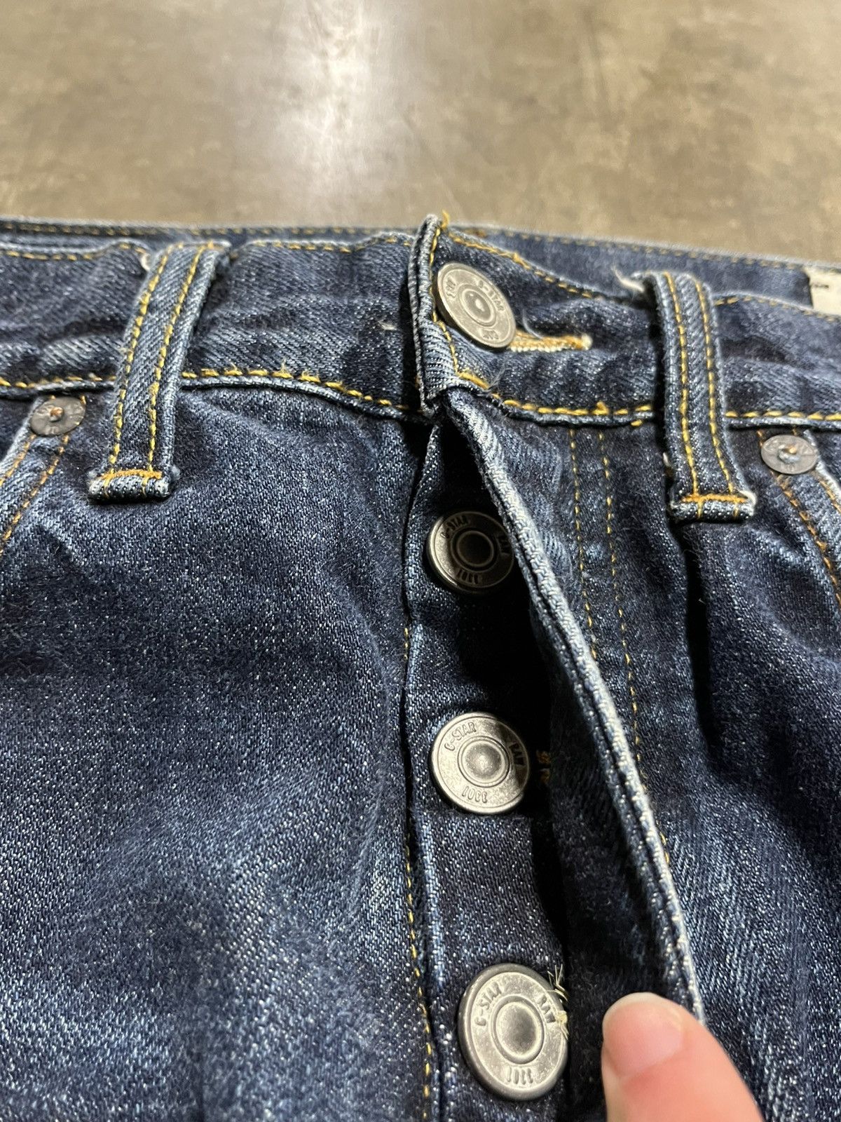 G-Star × Vintage G star raw y2k denim streetwear hype rare hip hop skater Size US 32 / EU 48 - 13 Thumbnail