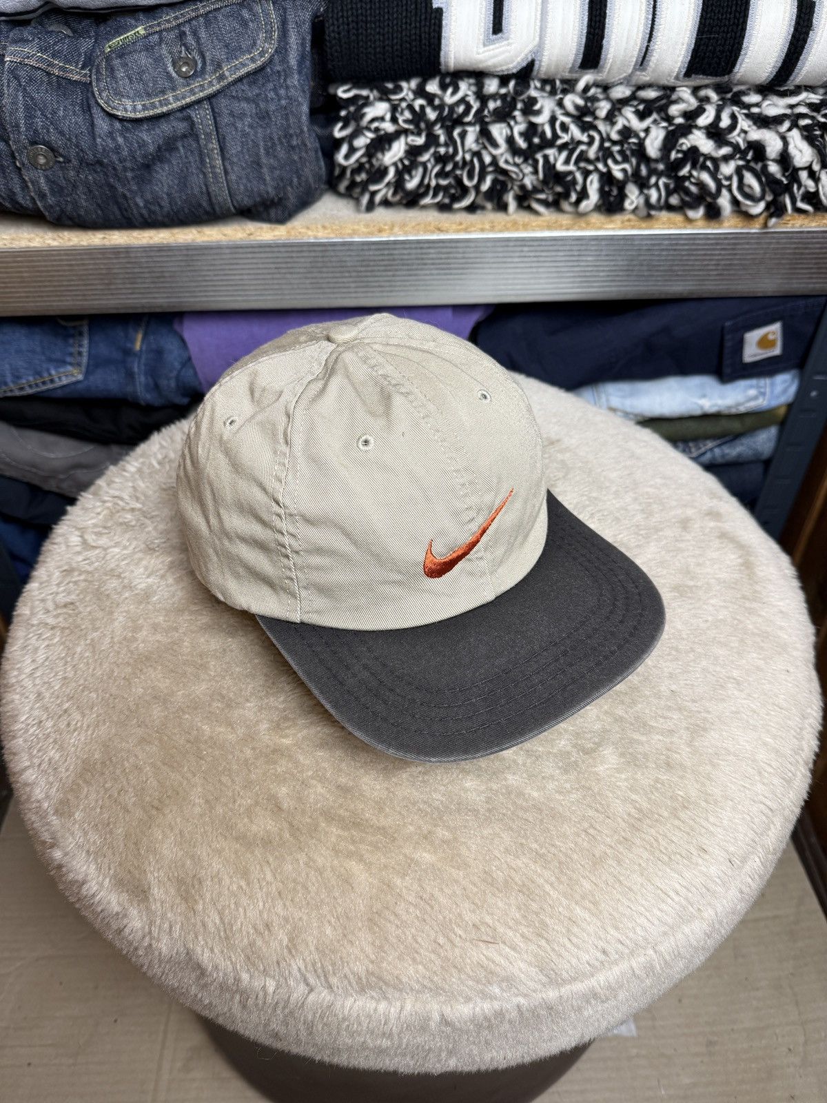 Nike 90s Nike vintage cap hat USA With logo y2k made in USA Size ONE SIZE - 2 Thumbnail