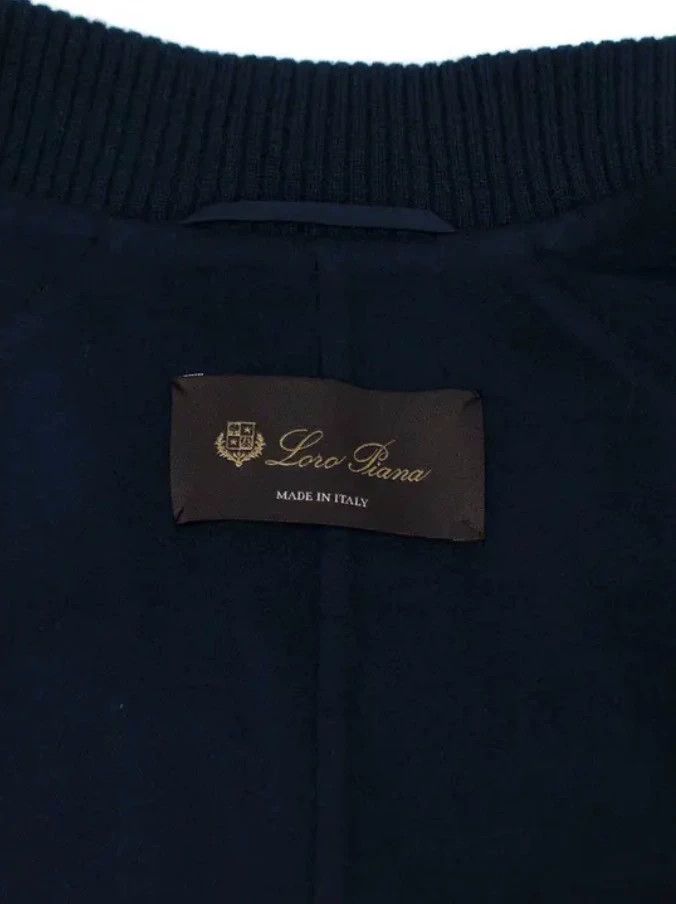 Loro Piana LORO PIANA Men's cashmere bomber jacket Size US L / EU 52-54 / 3 - 8 Thumbnail