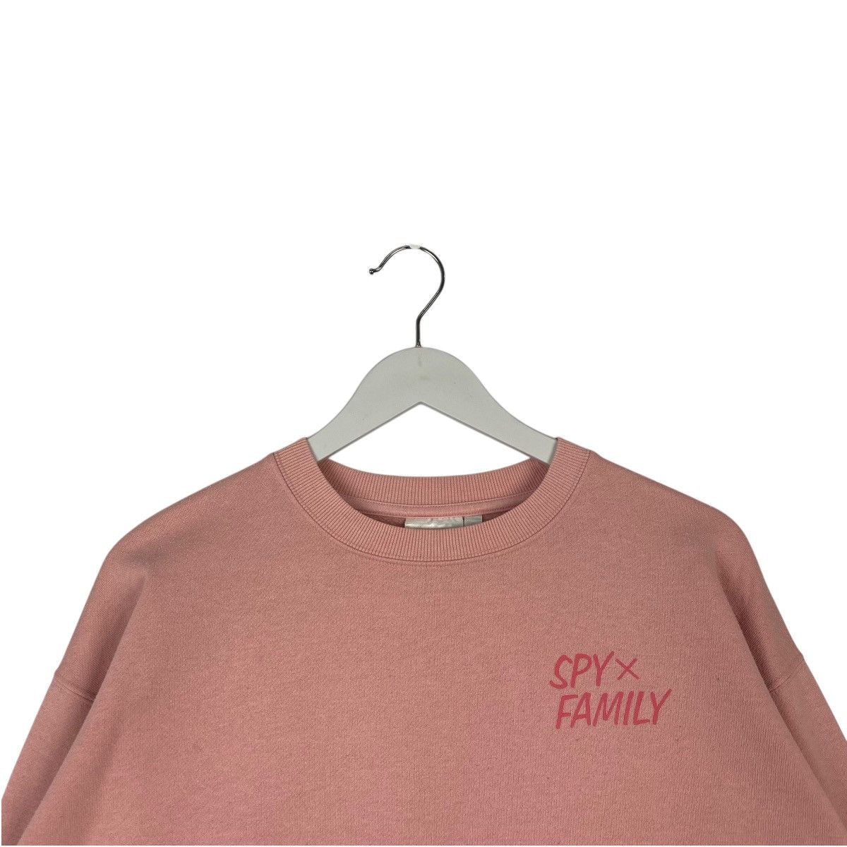 Designer × Vintage Vintage Spy X Family Crewneck Sweatshirt Pink Size M Size M / US 6-8 / IT 42-44 - 4 Thumbnail