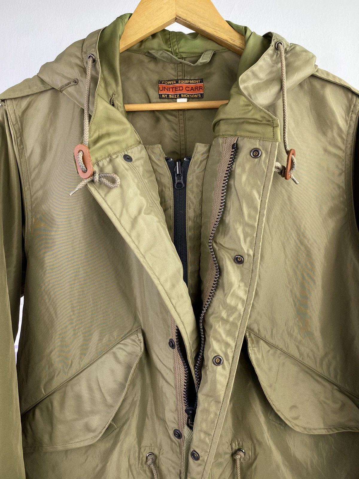 Buzz Rickson's 90’s Buzz Rickson United Carr UC10605 Nylon Fishtail Parka Size US M / EU 48-50 / 2 - 4 Thumbnail
