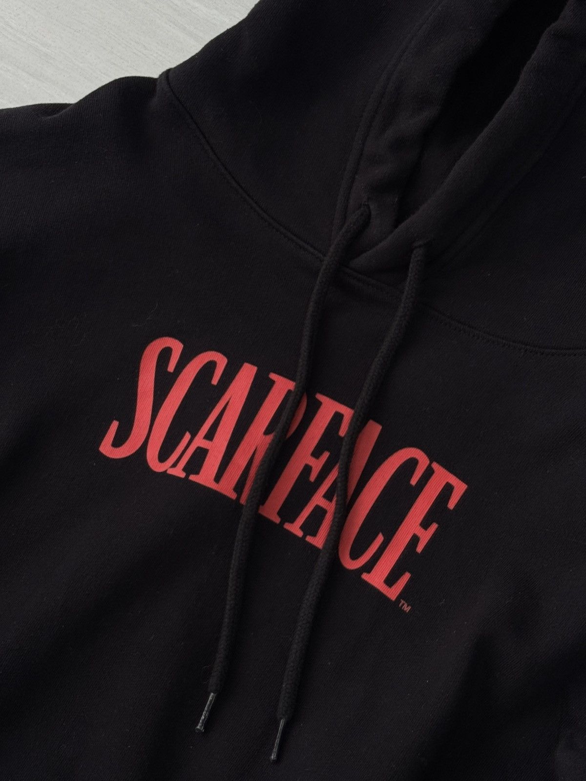 Vintage Scarface Hoodie Tony Montana Movie Logo SCARFACE