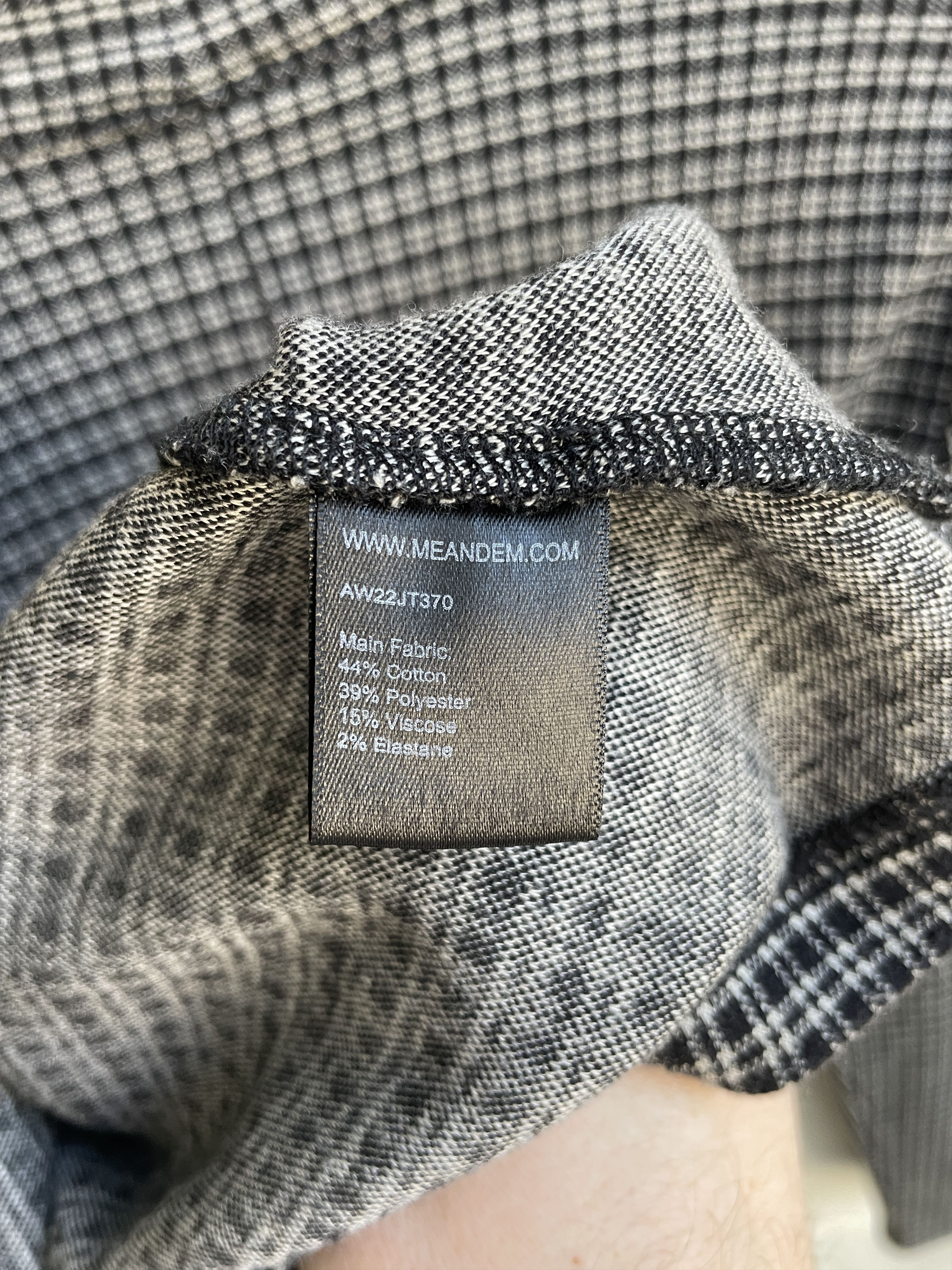 ME+EM Me+Em Ponte Check Half Zip Pullover Size UK 14/ US 10/EUR 42 Size L / US 10 / IT 46 - 7 Thumbnail
