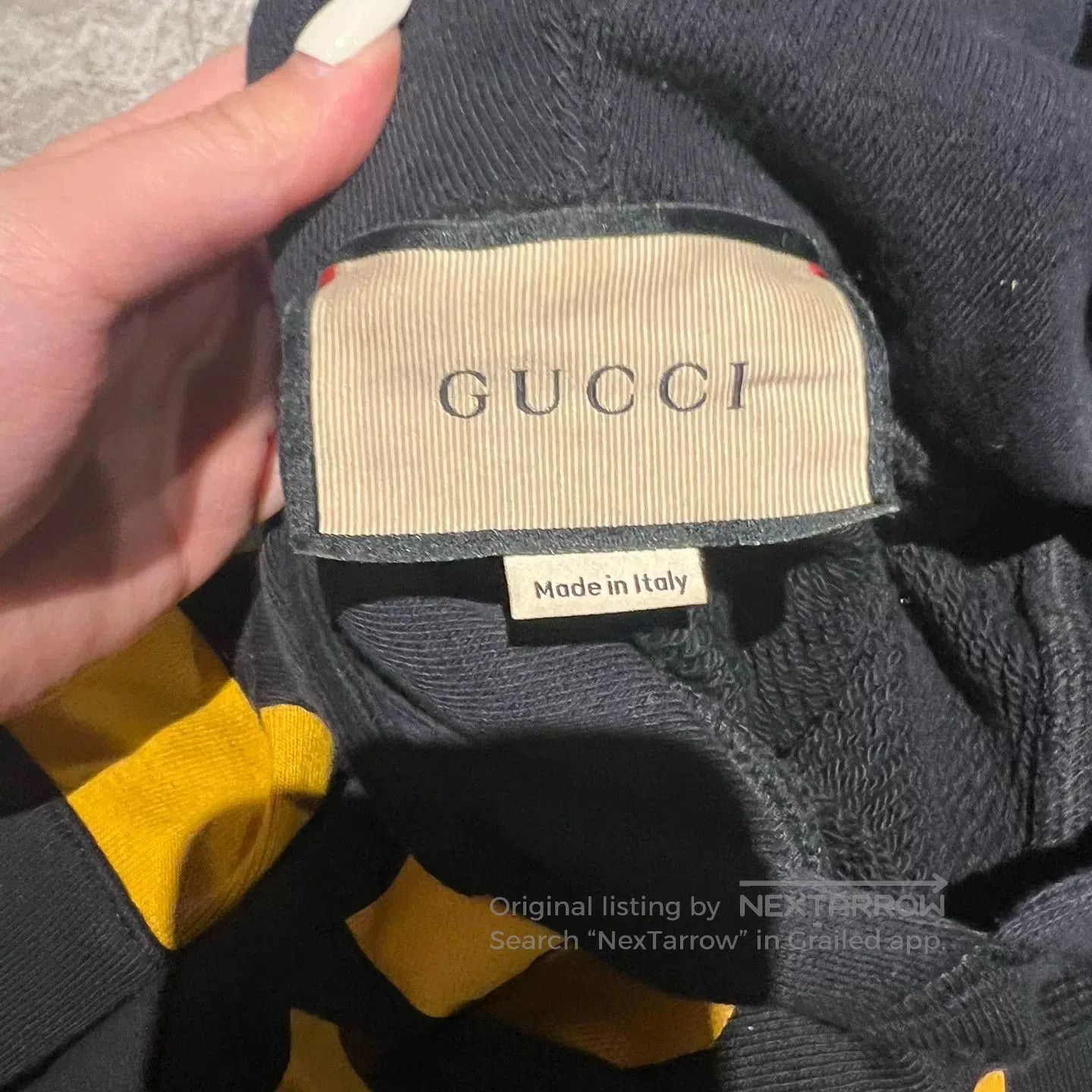 Gucci Gucci XS Hoodie in Gray. Size US XS / EU 42 / 0 - 3 Thumbnail