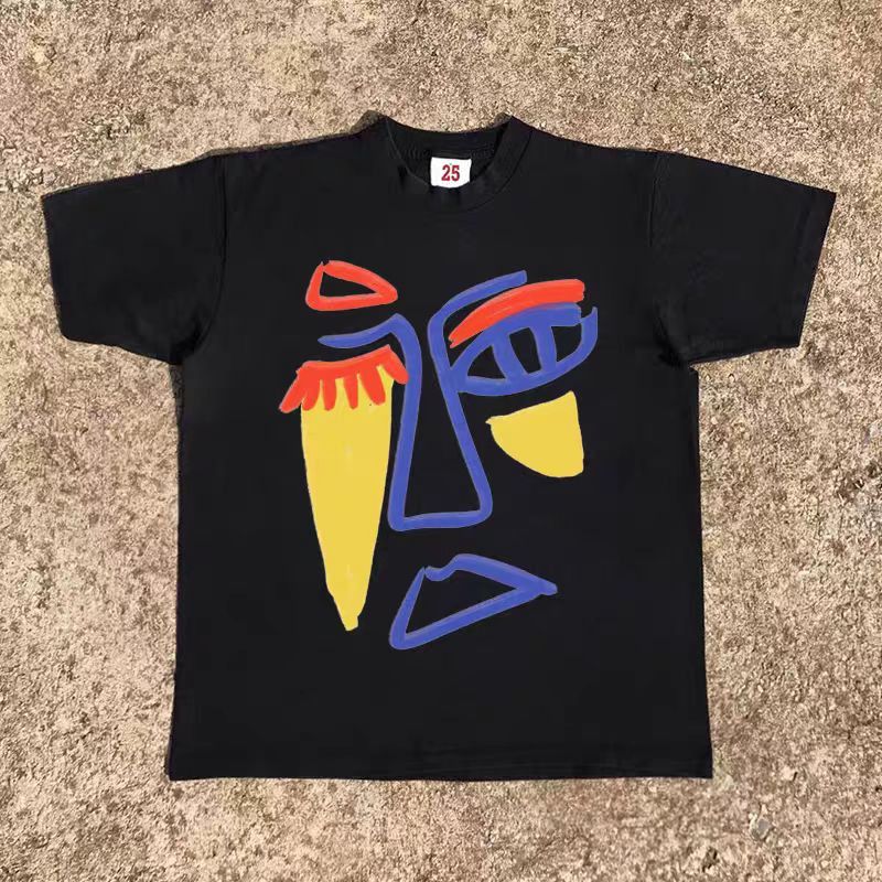 Vintage Black Washed Vintage Hip-Hop Graffiti T-Shirt Size US M / EU 48-50 / 2 - 1 Thumbnail