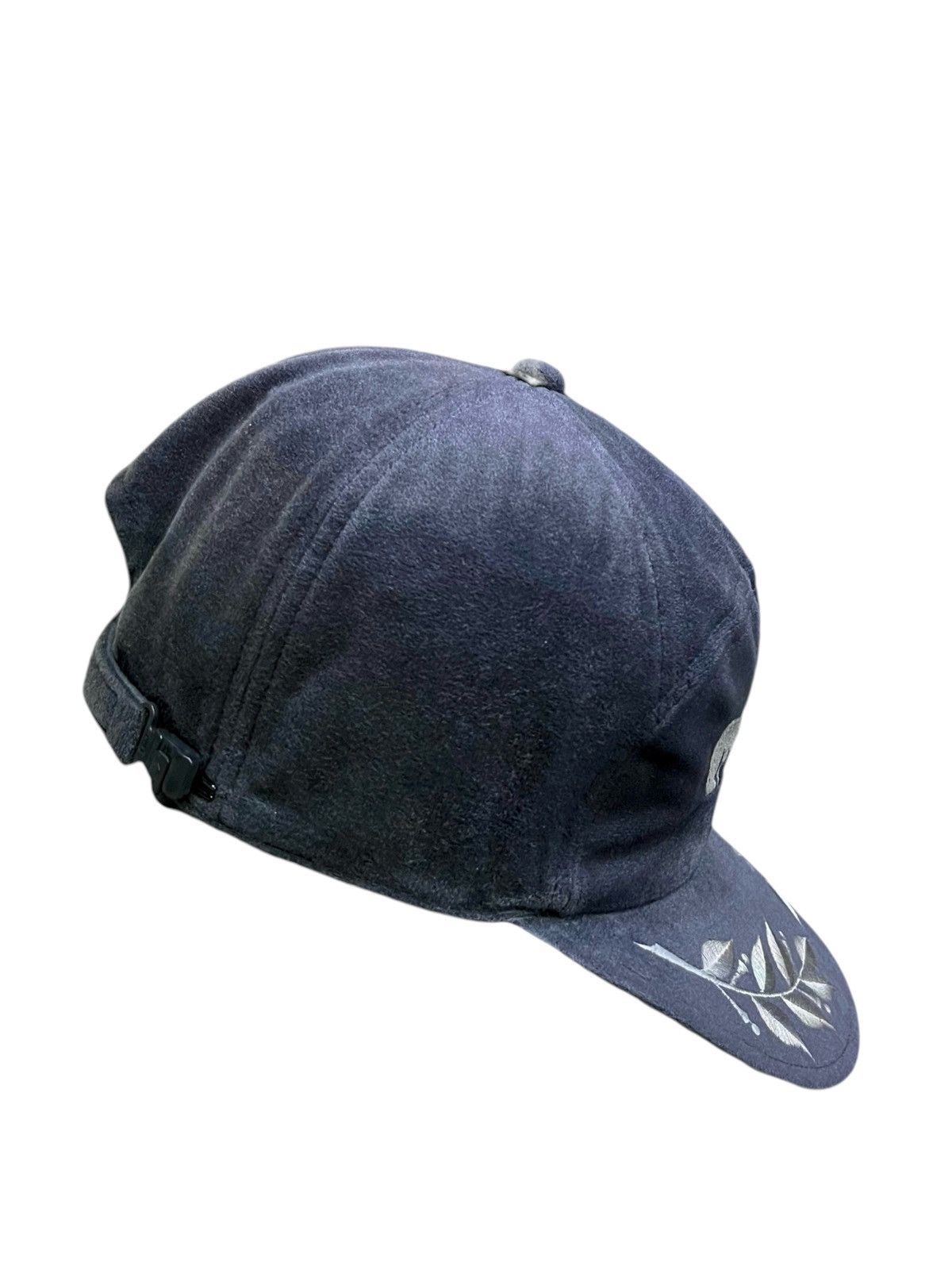 Golden Bear 🔥90’s GOLDEN BEAR 7 Panel Strapback Poly-Velvet Podium Hat Size ONE SIZE - 5 Thumbnail