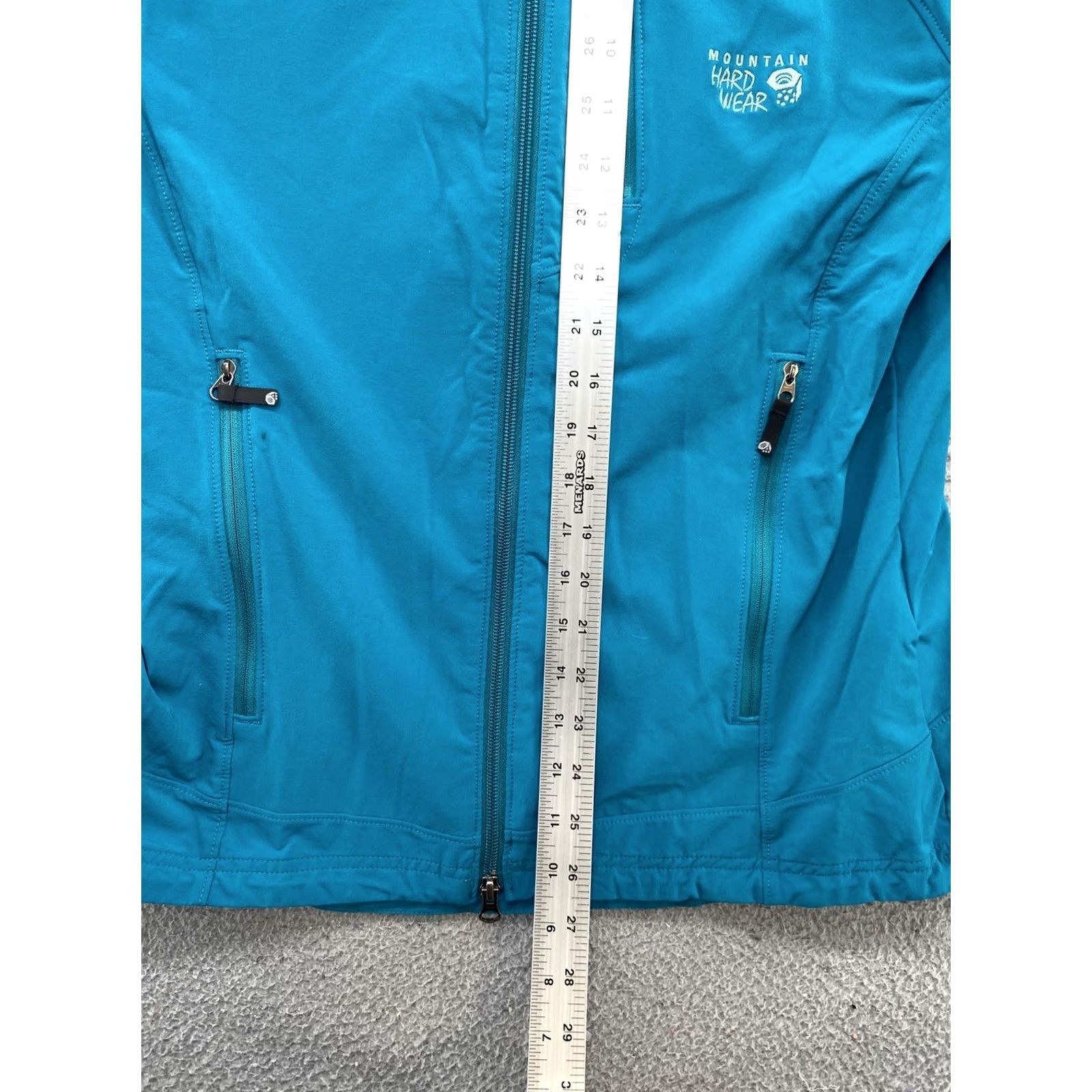Mountain Hardwear Mountain Hardwear Women’s Blue Full Zip Stretch Jacket M Nylon Waterproof Jacket Size M / US 6-8 / IT 42-44 - 7 Thumbnail