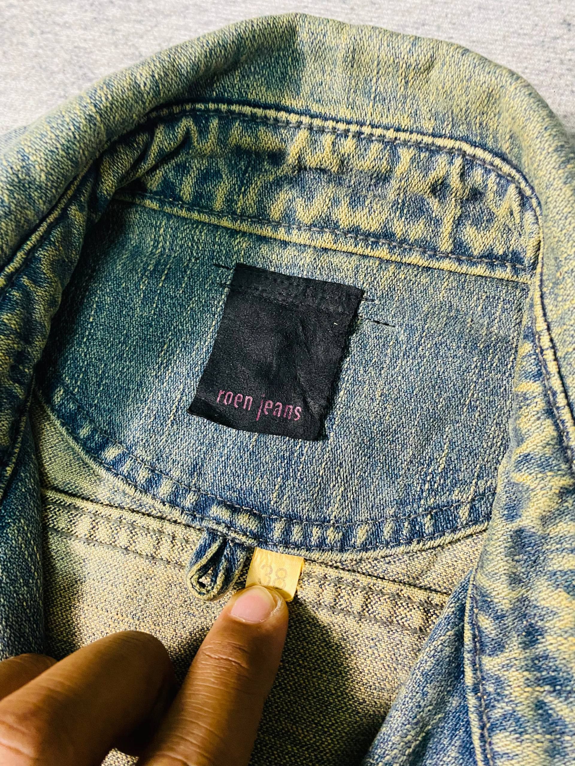 Roen Roen Rugged Denim Long Jacket Size S / US 4 / IT 40 - 7 Thumbnail