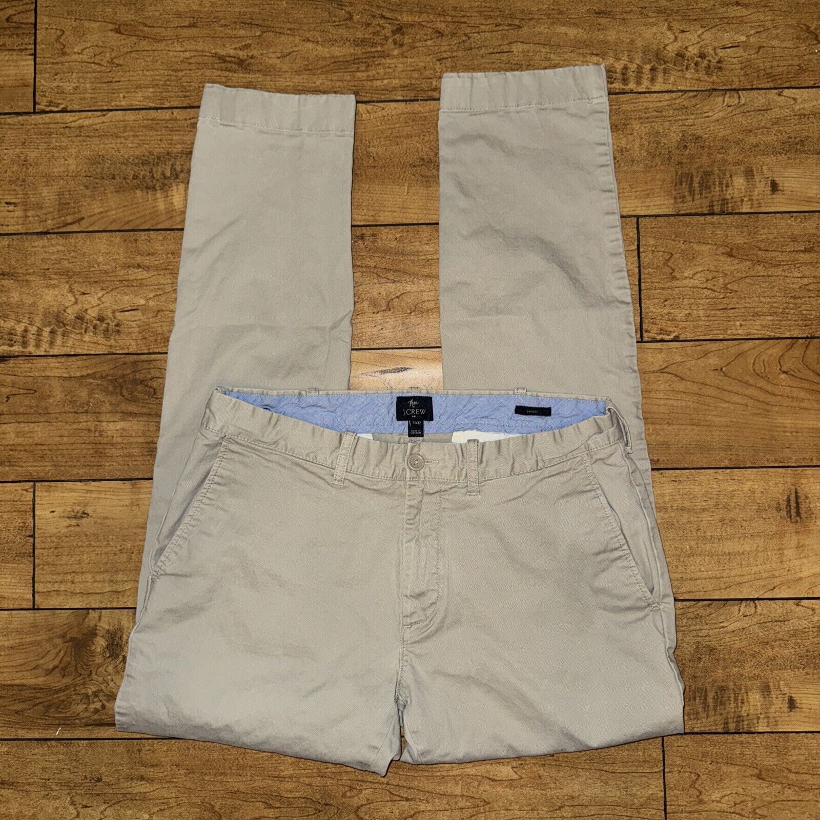 J.Crew Flex By J.Crew Chino Pants Khaki 31x31 Measured Driggs Size US 31 - 3 Thumbnail
