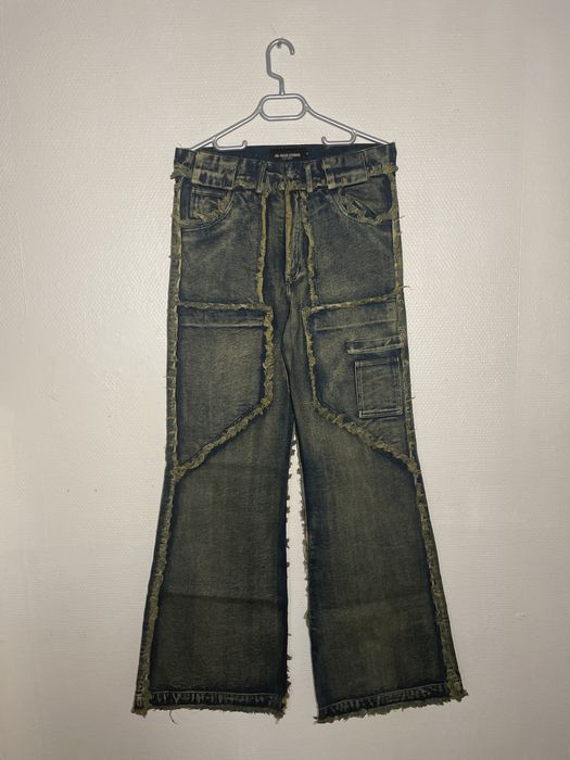 No Faith Studios No faith studio flaired denim size m new | Grailed