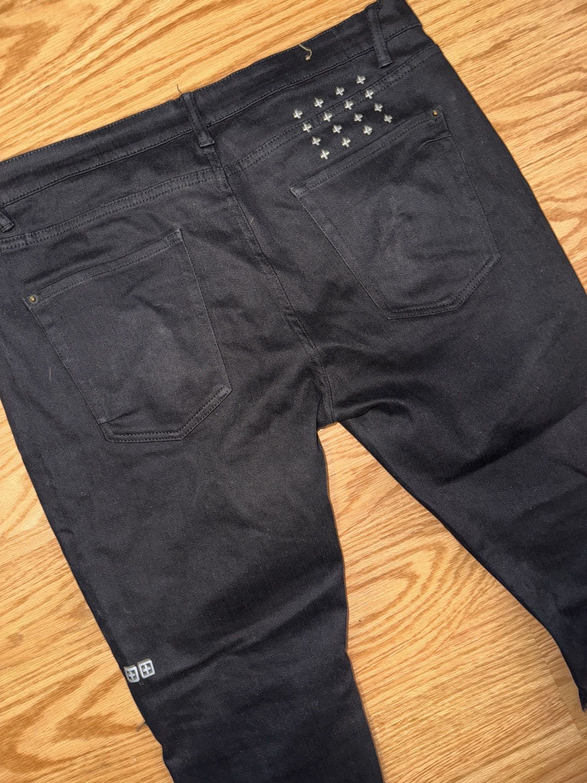 Ksubi Ksubi Ripped Jeans Size US 33 - 2 Thumbnail