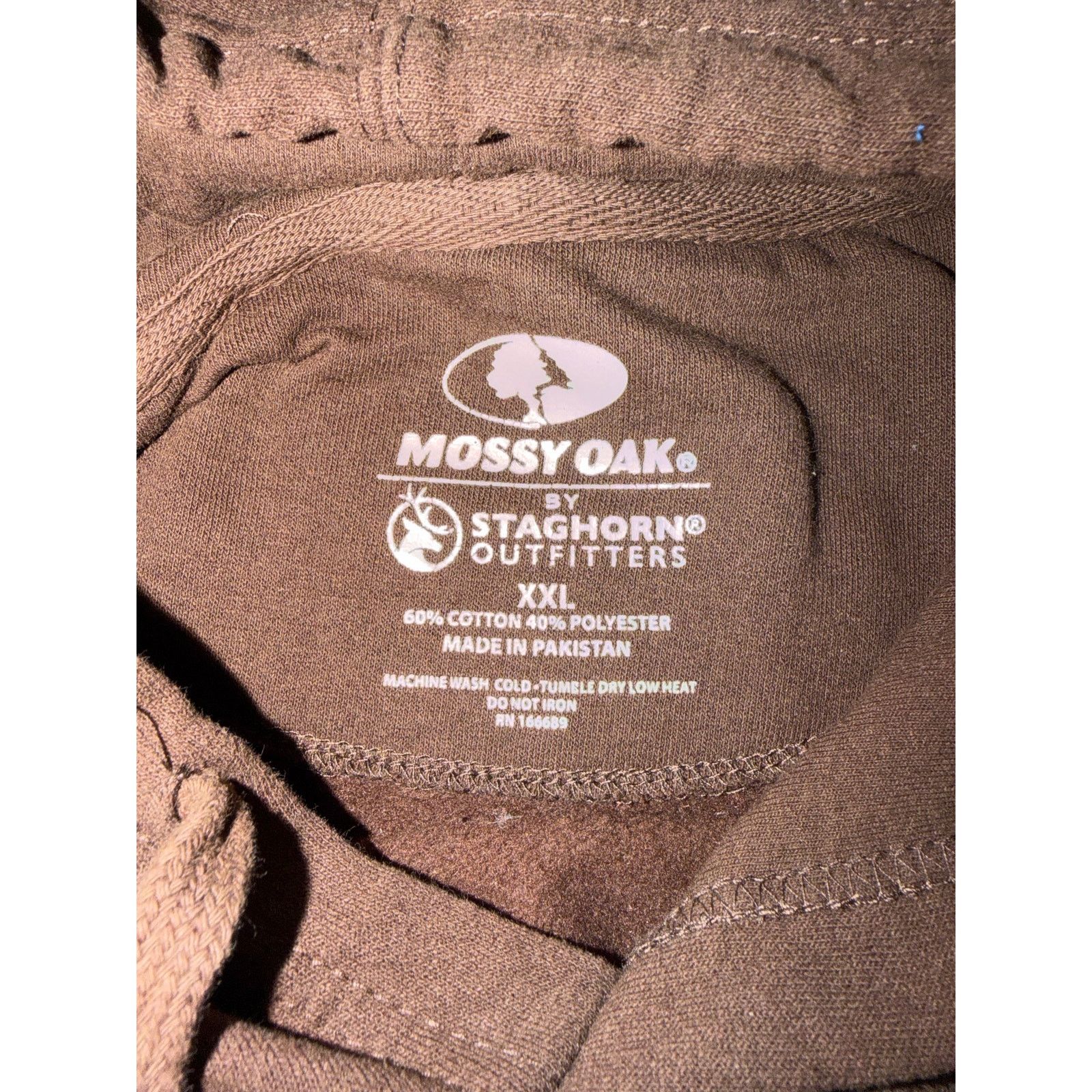 Mossy Oaks Mossy Oak Brown Camo Sweatshirt Size Mens XXL Size US XXL / EU 58 / 5 - 3 Thumbnail