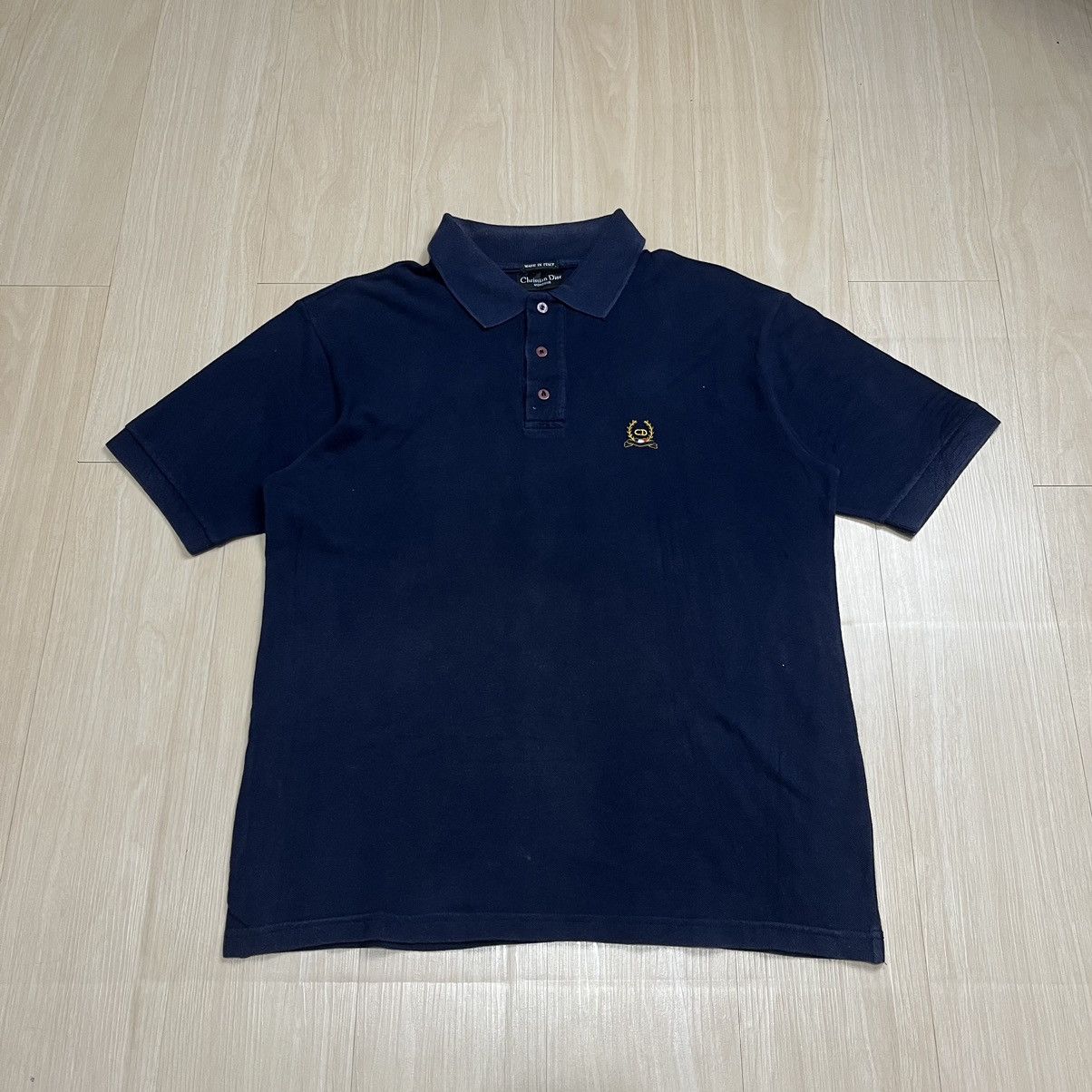 Christian Dior Monsieur Christian Dior Small Logo Polo Shirt Size US L / EU 52-54 / 3 - 1 Thumbnail