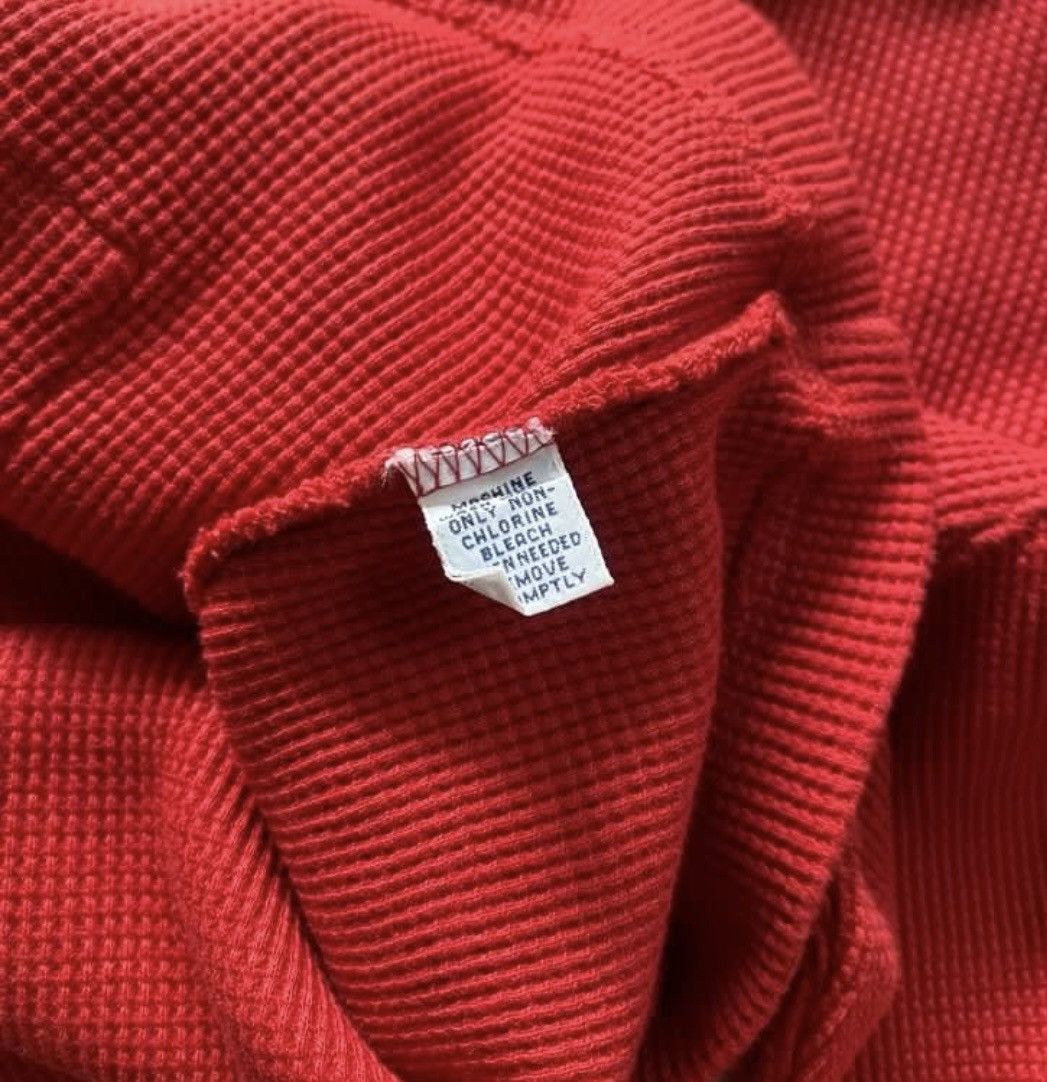 Polo Ralph Lauren Polo Ralph Lauren Small Bear Waffle Hoodie Vintage Size US M / EU 48-50 / 2 - 4 Thumbnail
