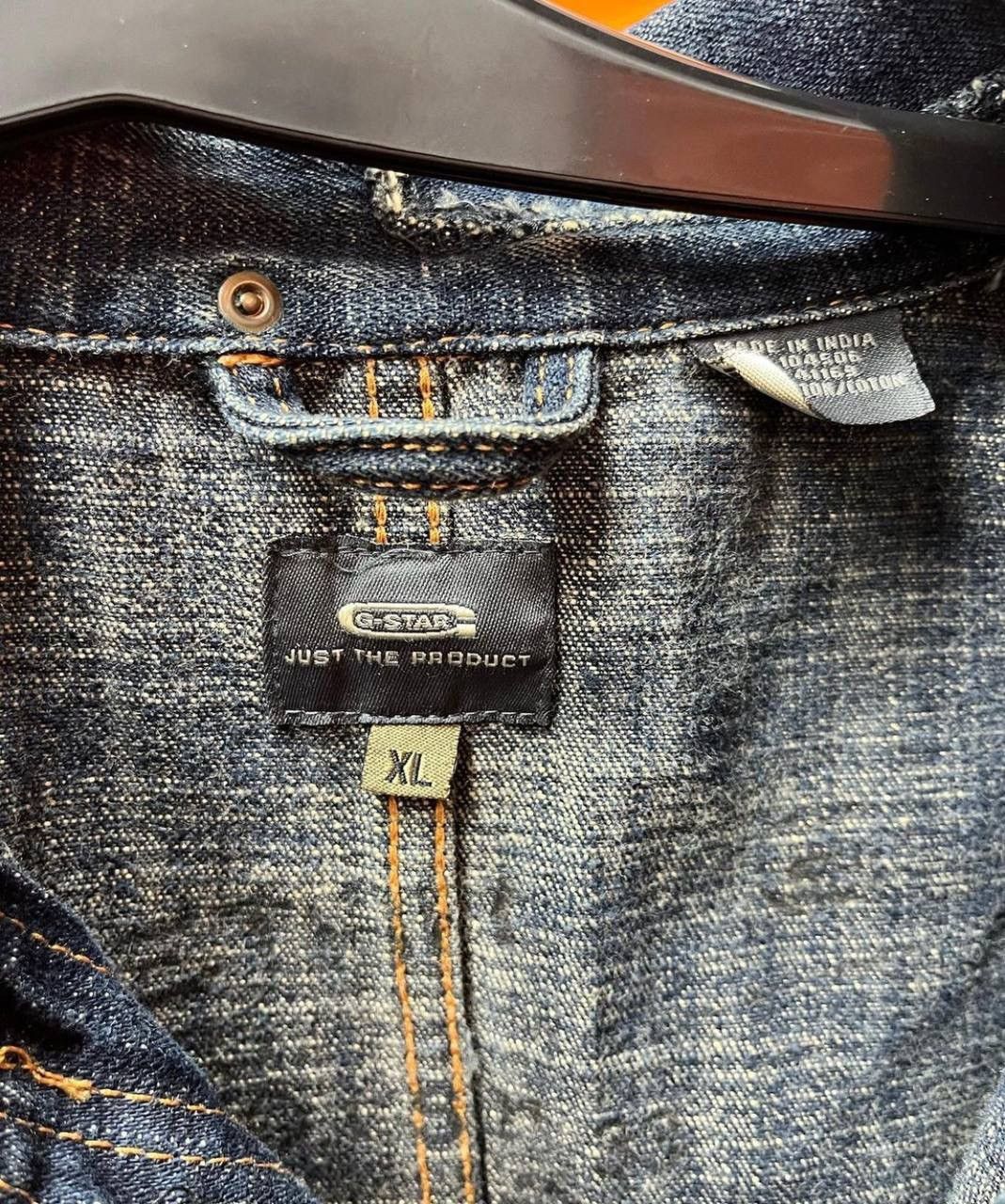G-Star Custom Handmade Boro Vintage G Star Raw Denim Jacket Size US XL / EU 56 / 4 - 5 Thumbnail
