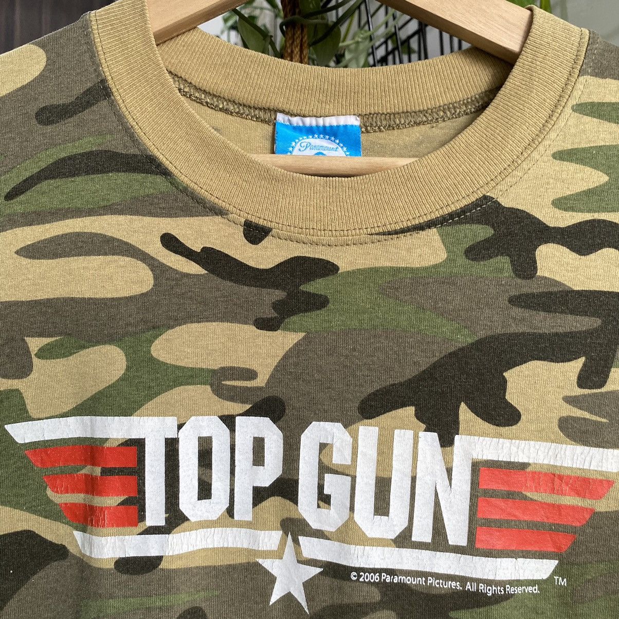 Giant Vintage Y2K Top Gun Paramount Pictures Movie ERD GRUNGE TEE Size US L / EU 52-54 / 3 - 4 Thumbnail