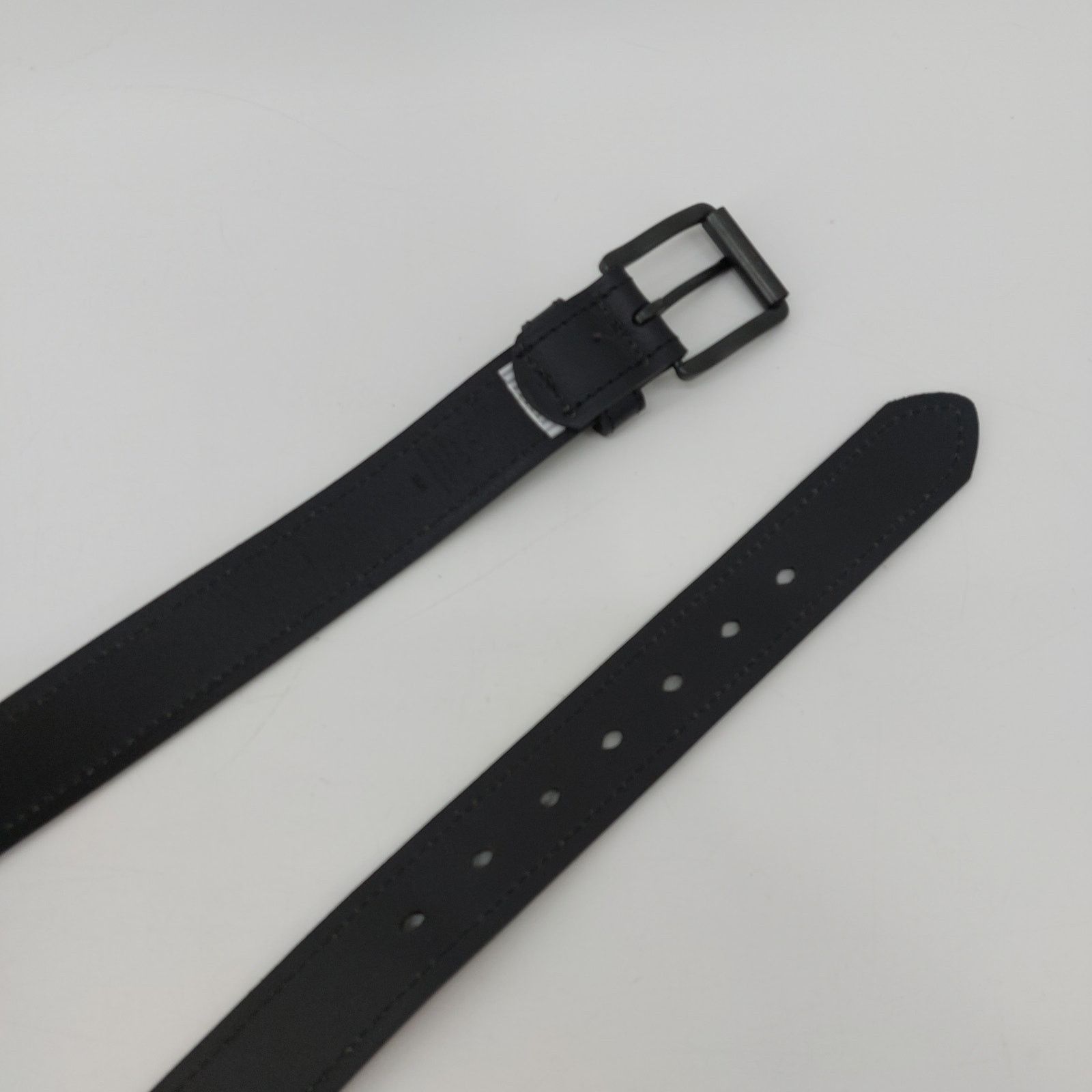 Dickies Dickies Black Men's Leather Belt Size 36 Workwear Streetwear Size 36 - 9 Thumbnail