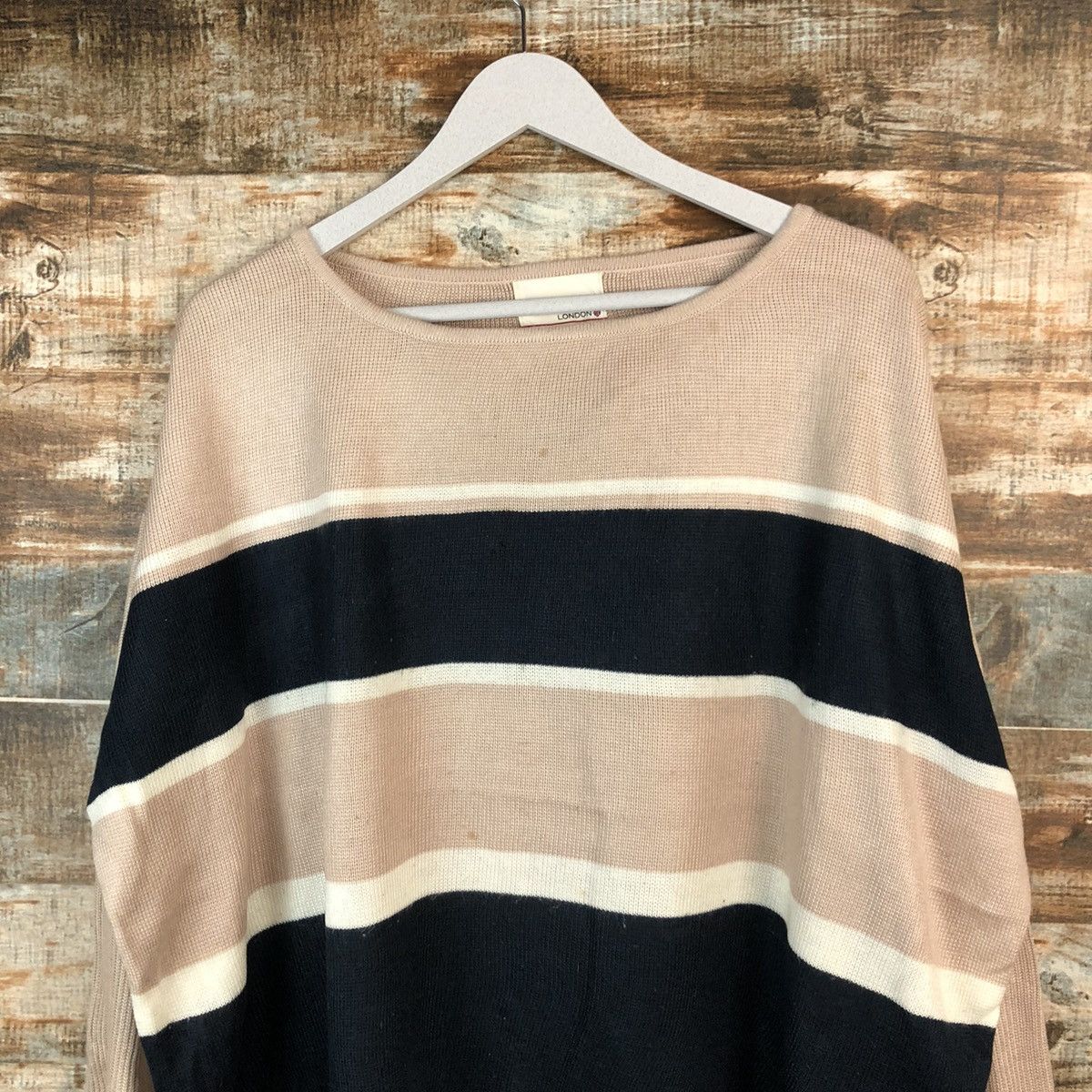 OVER THE STRiPES HK Works London Pink Knitwear #A1469 Size L / US 10 / IT 46 - 5 Thumbnail
