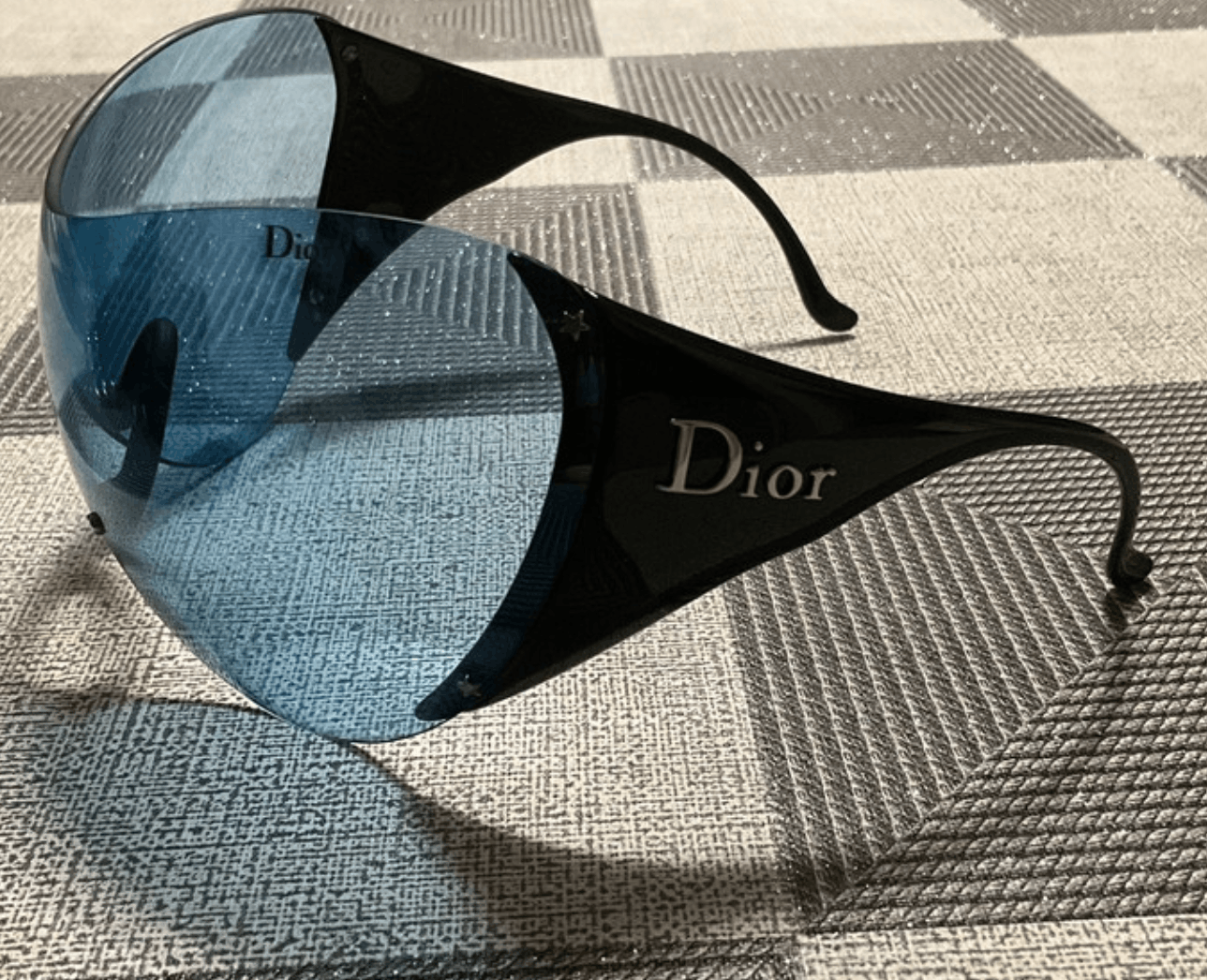 Dior DIOR Sunglasses Ski Pop Mask Wrap Shield Logo Bike Size ONE SIZE - 2 Thumbnail