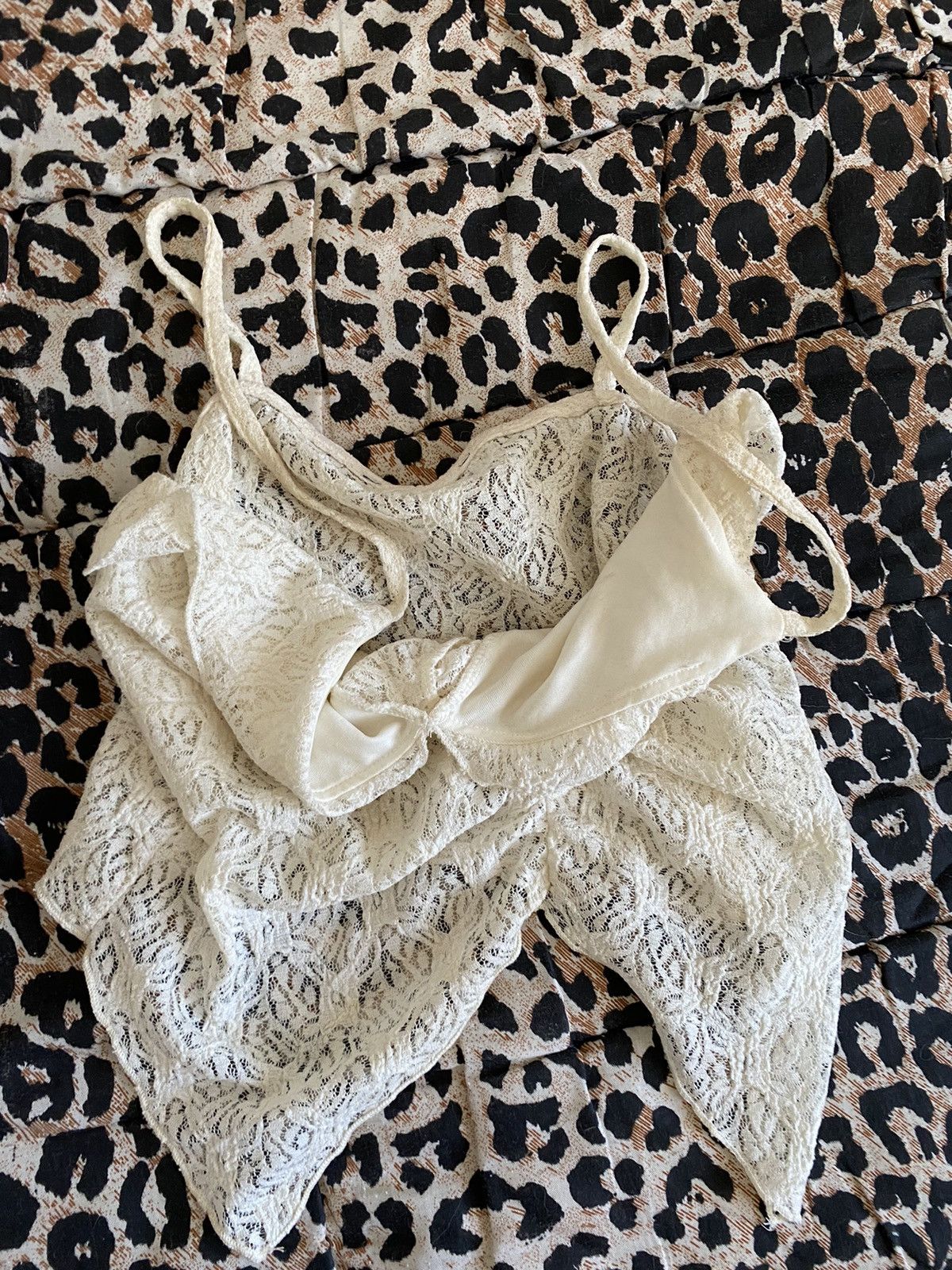 Vintage Vintage white tank top Size S / US 4 / IT 40 - 5 Thumbnail