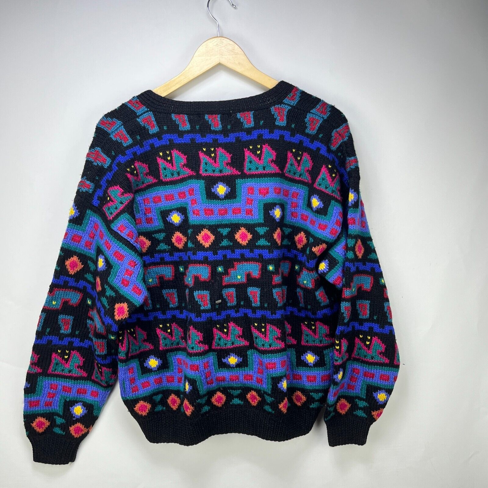 L.L. Bean × Vintage Vintage 80s LL Bean Cardigan Knit Sweater Unisex Large Rare Size US L / EU 52-54 / 3 - 10 Thumbnail