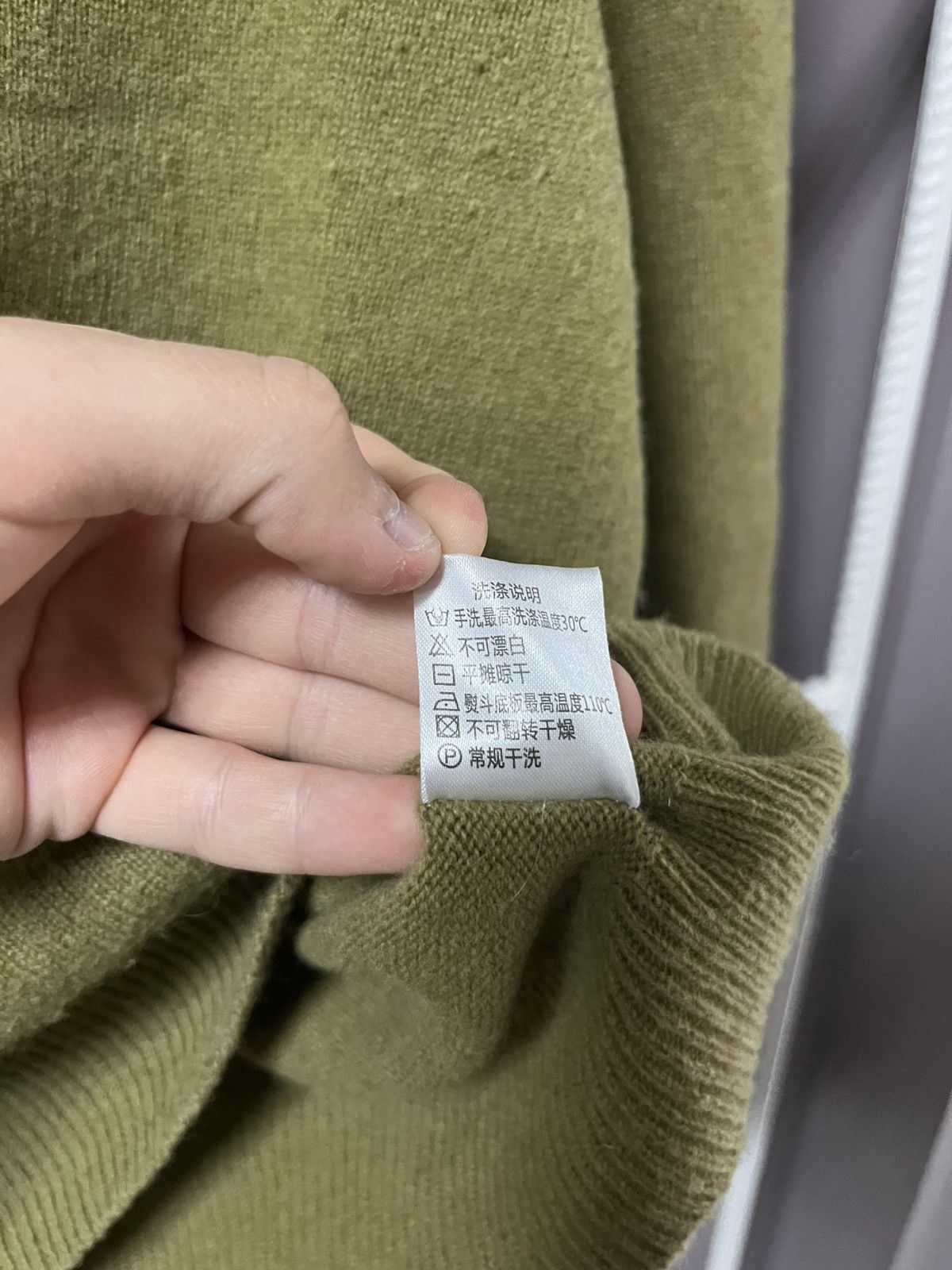 Japanese Brand × Vintage Vintage Whole Garment ® Japan Cashmere Sweater Size US S / EU 44-46 / 1 - 6 Thumbnail