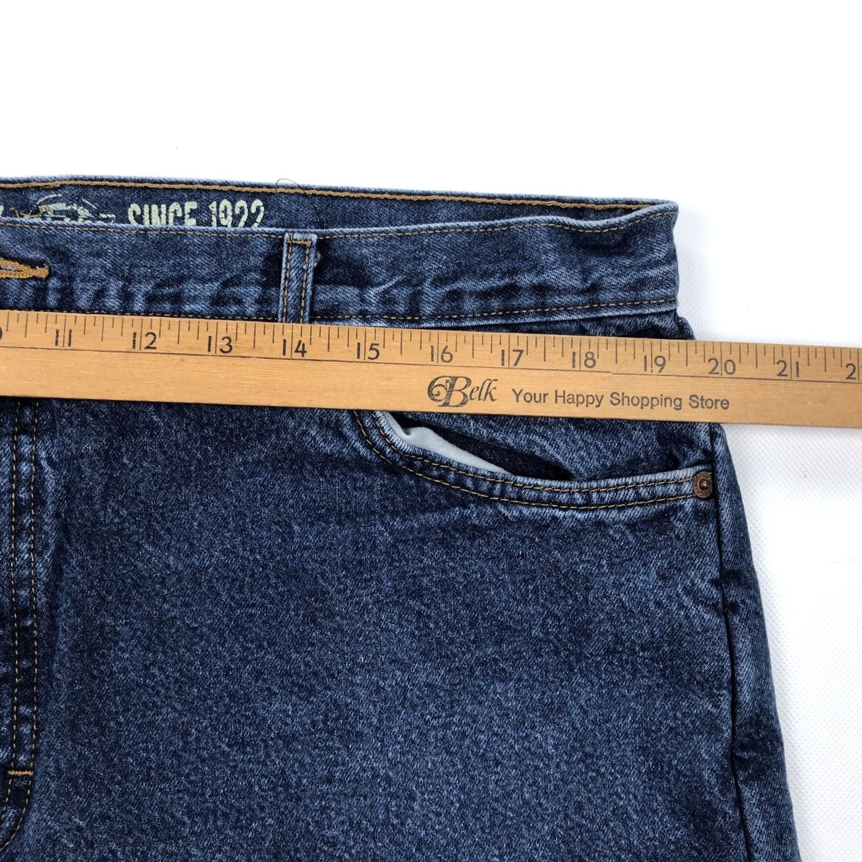 Dickies Dickies Jeans 38x32 Relaxed Fit Flannel Lined Blue Denim Workwear Size US 38 / EU 54 - 6 Thumbnail