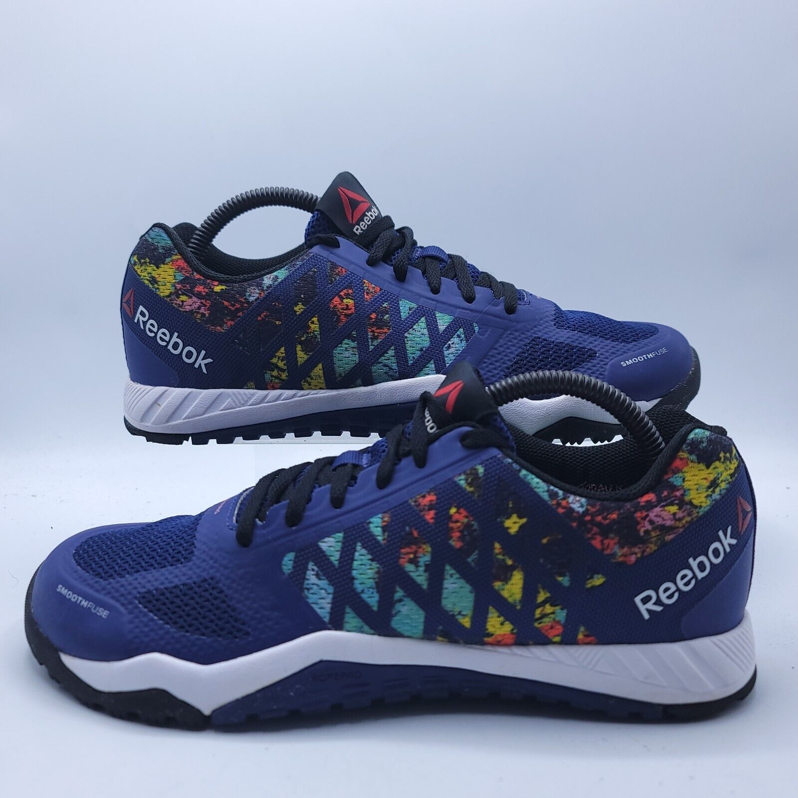 Reebok Reebok Tenis Exterior Shoe Womens Size 9.5 V72581 Blue Black Size US 9.5 / IT 39.5 - 5 Thumbnail