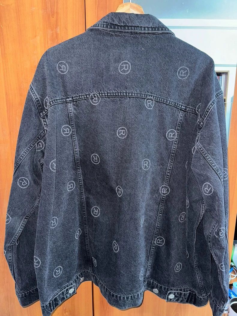Other martine rose black logo printed denim jacket Size US M / EU 48-50 / 2 - 2 Thumbnail