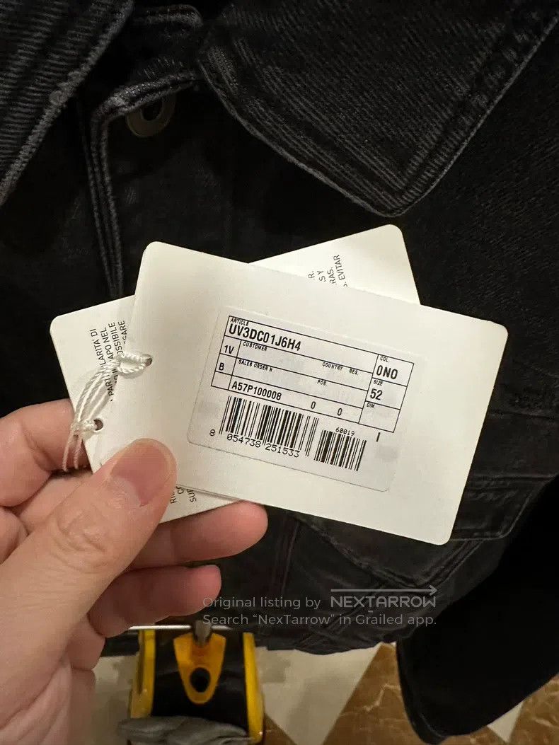Valentino Valentino Denim jacket Size US XL / EU 56 / 4 - 6 Thumbnail