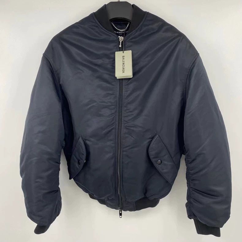 Balenciaga Balenciaga Sinners flight jacket with embroidery letters on Size US S / EU 44-46 / 1 - 2 Thumbnail