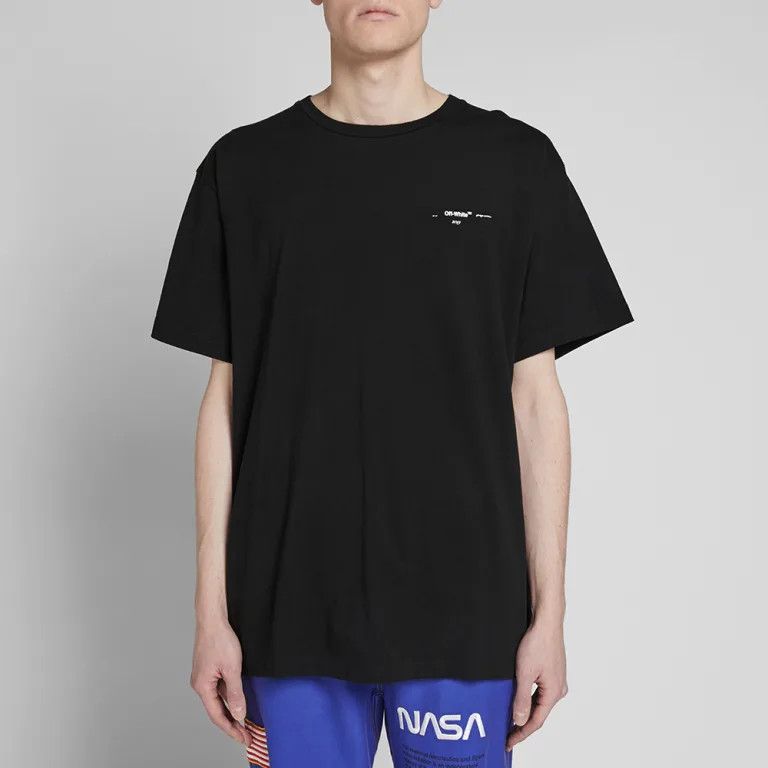 Off-White Black Painting Arrows Oversized T-Shirt Size US M / EU 48-50 / 2 - 4 Thumbnail