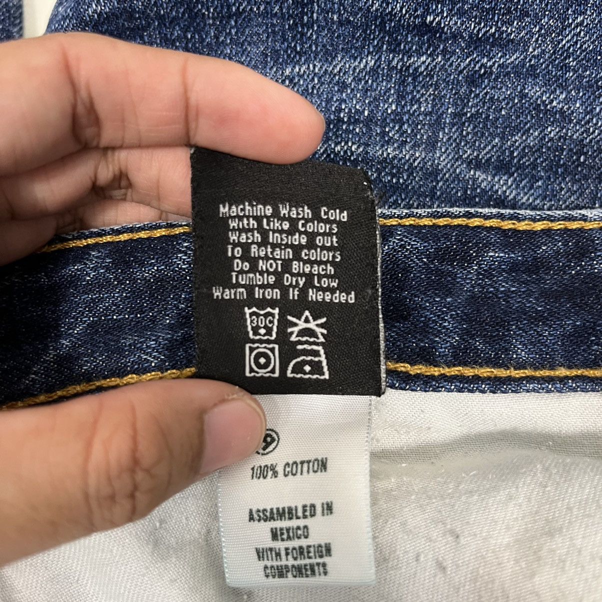 Big Star Vintage Big Star Selvedge Denim Jeans Size US 30 / EU 46 - 23 Thumbnail