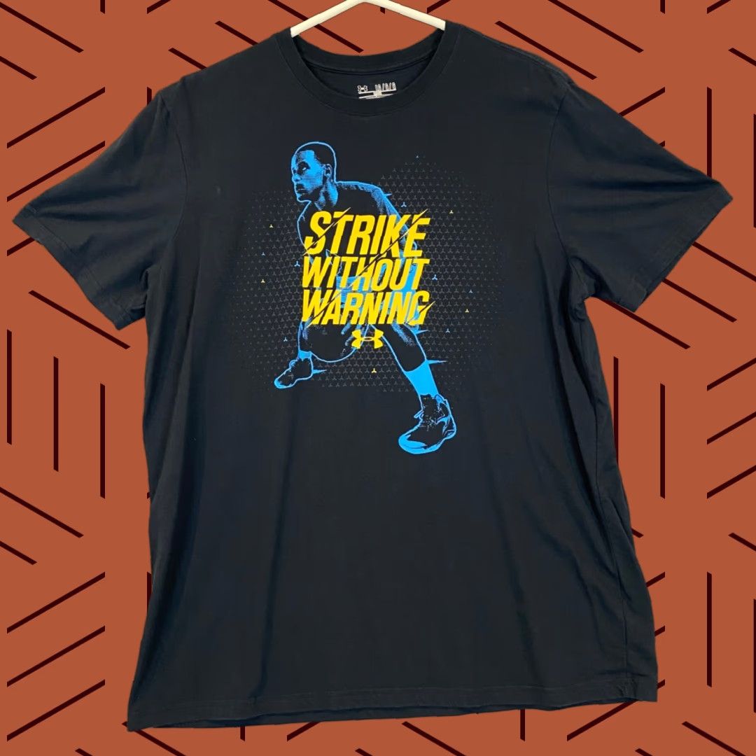 Under Armour Under Armour Steph Curry Shirt Mens Large Black Basketball Athletic Workout SC Shirt Mens L Black Basketball Athletic Workout Under Armour SC Size US L / EU 52-54 / 3 - 1 Thumbnail