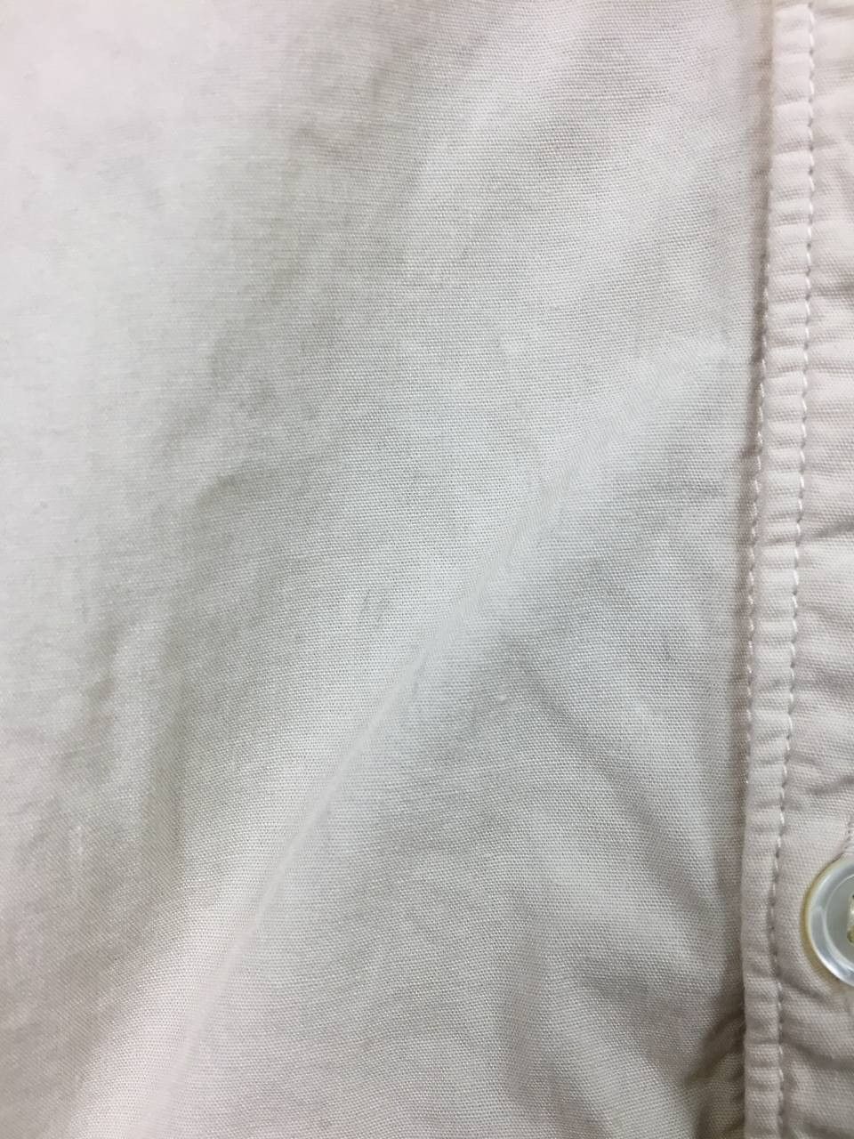 Japanese Brand D.M.G Domingo Made in Japan Cream Button Up Shirt Size US S / EU 44-46 / 1 - 4 Thumbnail