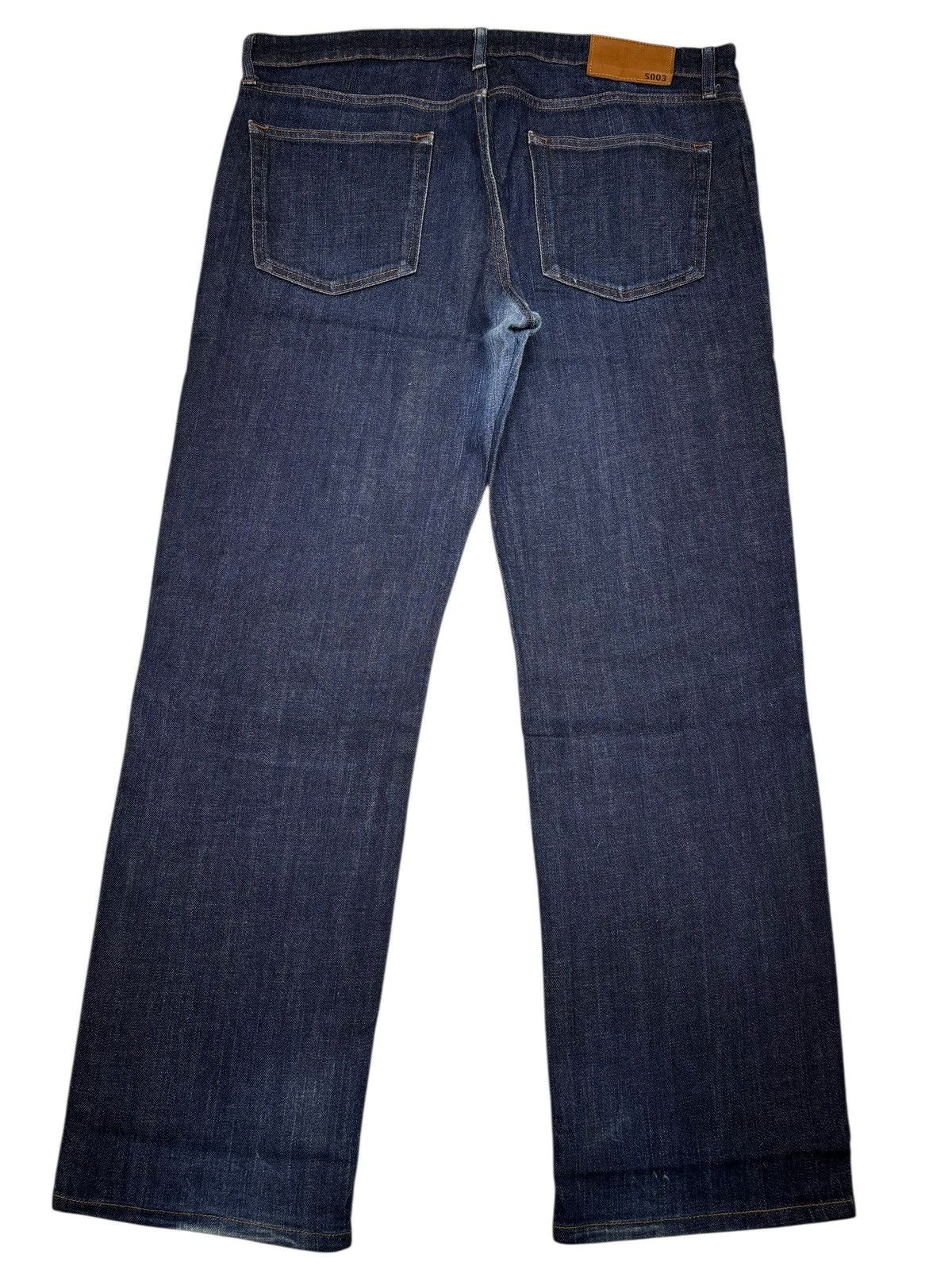 Undercover × Uniqlo UNIQLO S003 BAGGY LOOSE BLUE DENIM JEANS Size US 37 - 6 Thumbnail