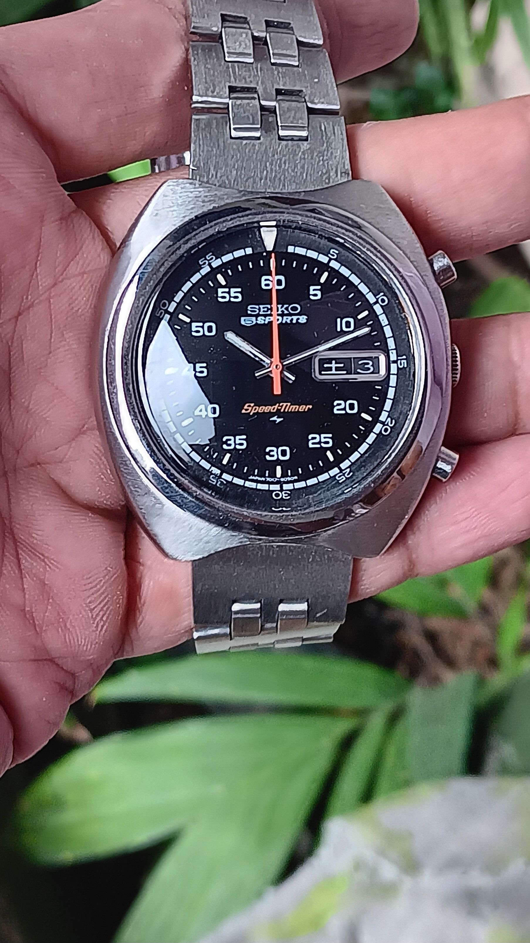 image of Seiko Fly Back in Black, Men's