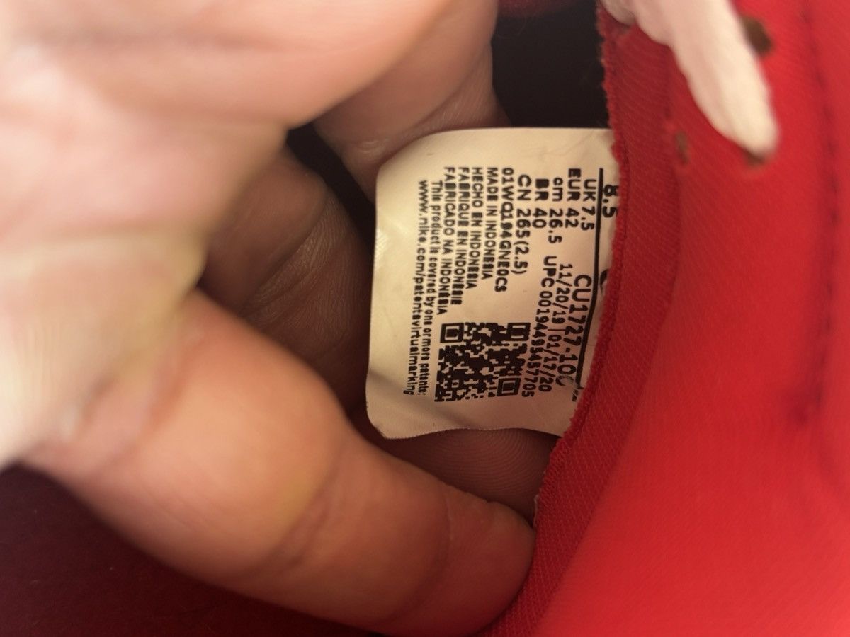 Nike Nike Dunk Low Red “St. John’s” Size US 8.5 / EU 41-42 - 7 Thumbnail