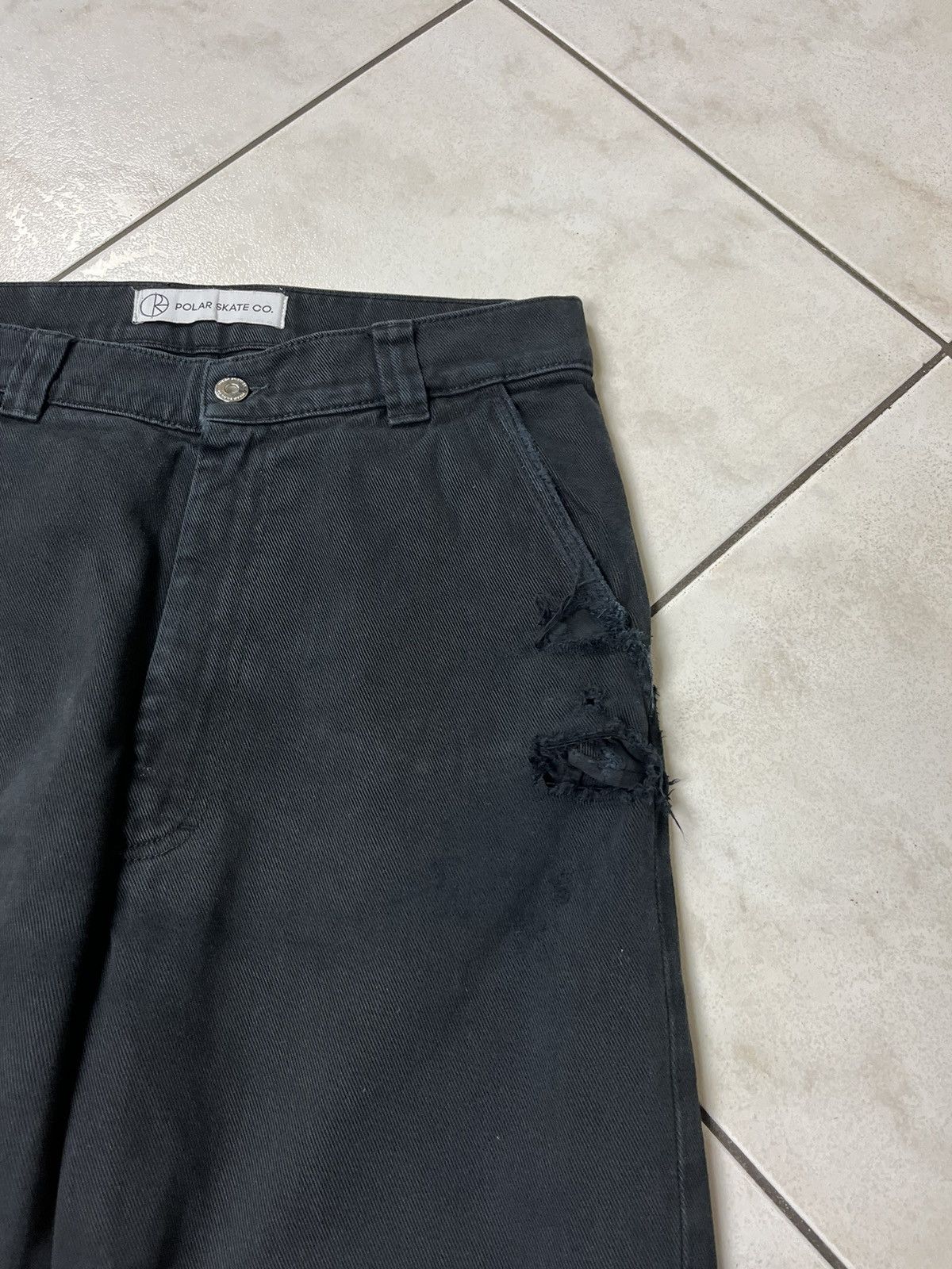 Polar Skate Co. Polar skate co. 40s baggy distressed thrashed y2k pants Size US 28 / EU 44 - 6 Thumbnail