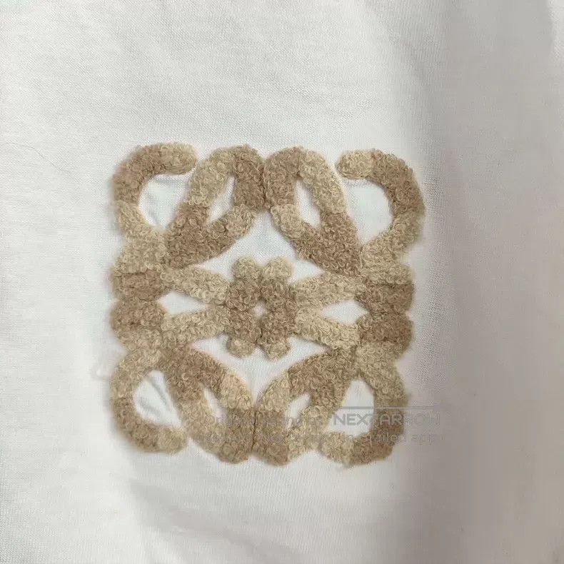 Loewe Loewe White Logo Short Sleeve Size M / US 6-8 / IT 42-44 - 3 Thumbnail