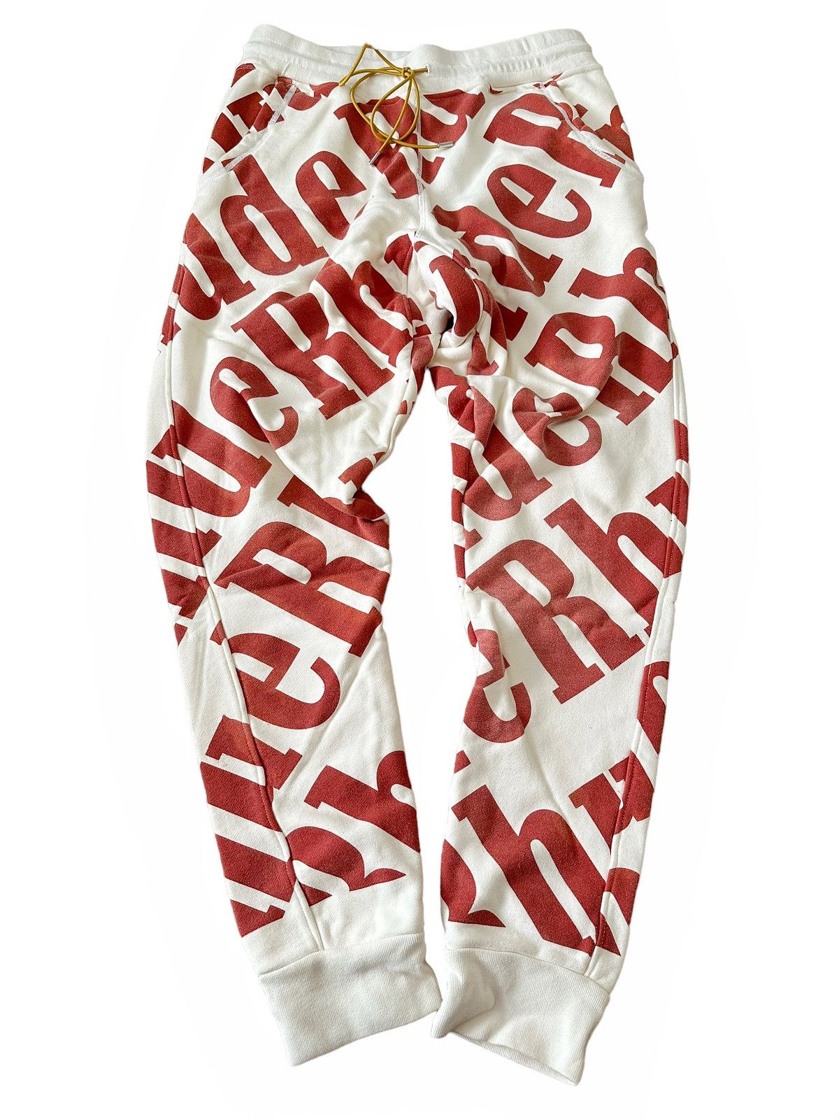 SzL Allover Red/White Sweatpant Jogger