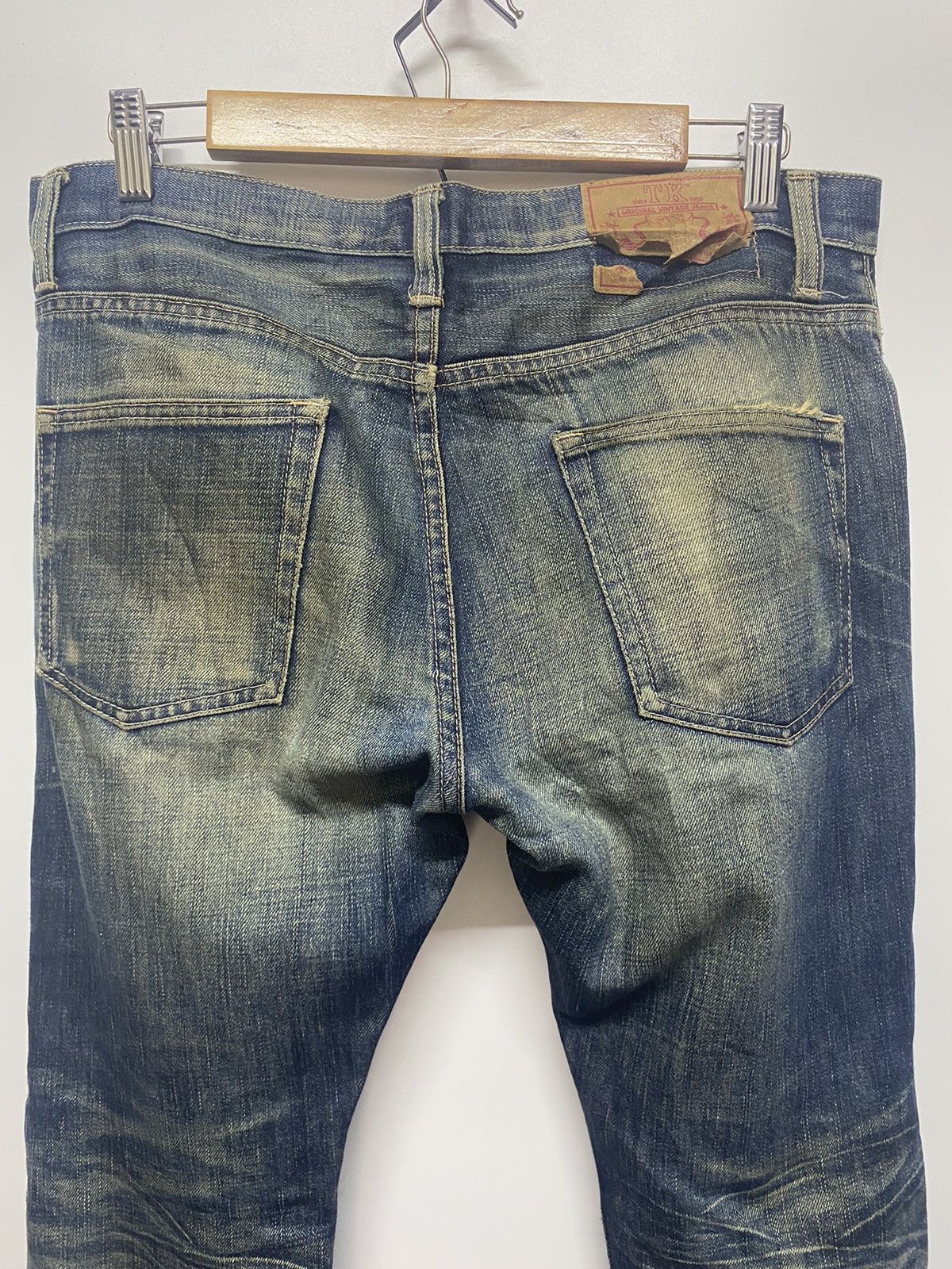 Japanese Brand × Takeo Kikuchi Takeo Kikuchi Distressed Denim Jeans Pants Japan Size US 34 / EU 50 - 7 Thumbnail