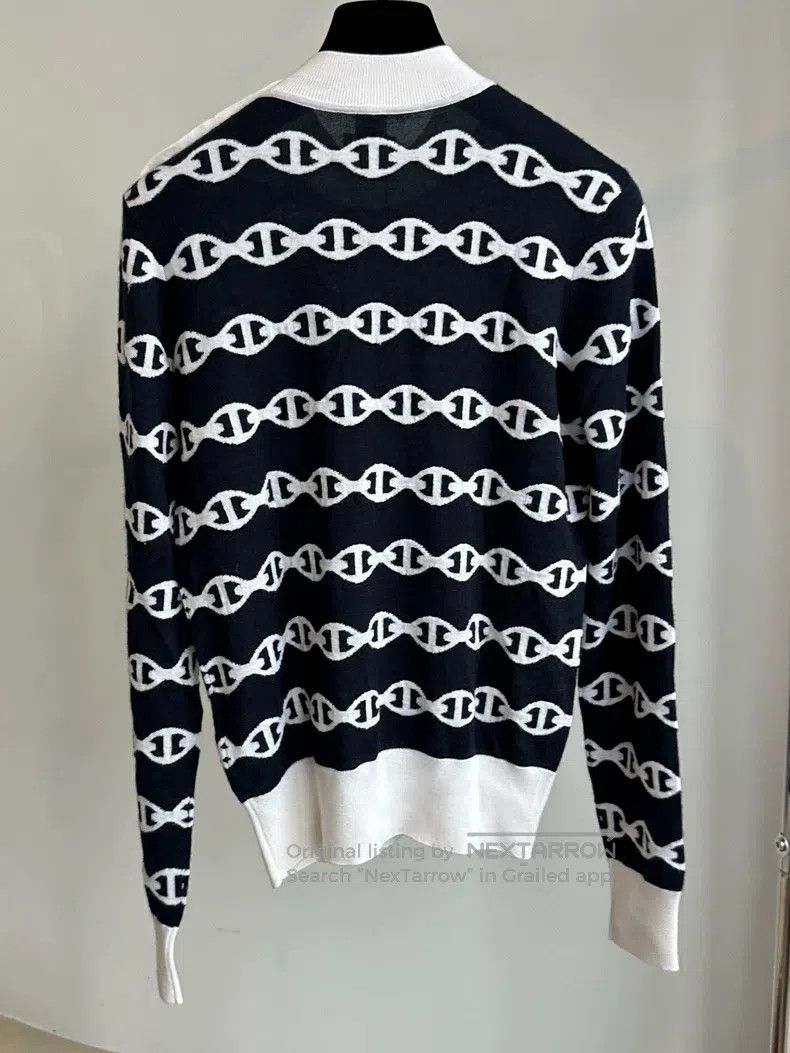 Hermes Hermes Chaines d'Ancre Pig Nose Knit Long Sleeve Size XS / US 0-2 / IT 36-38 - 5 Thumbnail