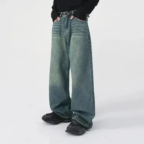 Jean Kitajima x Eno Retro washed damaged baggy jeans y2k hip hop Size US 34 / EU 50 - 3 Thumbnail