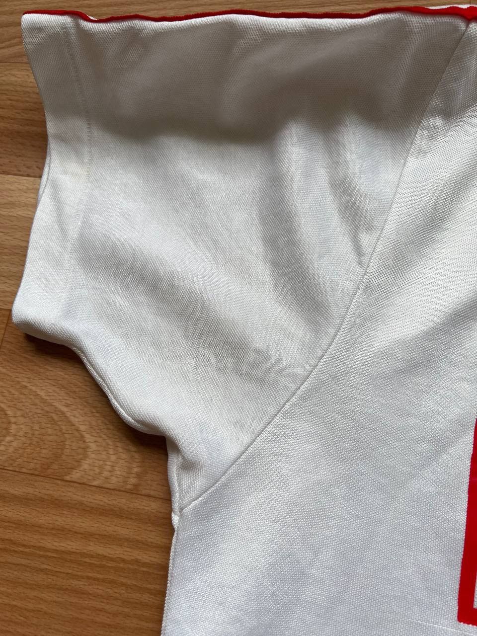 Vintage ULTRA RARE! 1975 SWITZERLAND #13 MATCH WORN ADIDAS JERSEY L Size US L / EU 52-54 / 3 - 13 Thumbnail